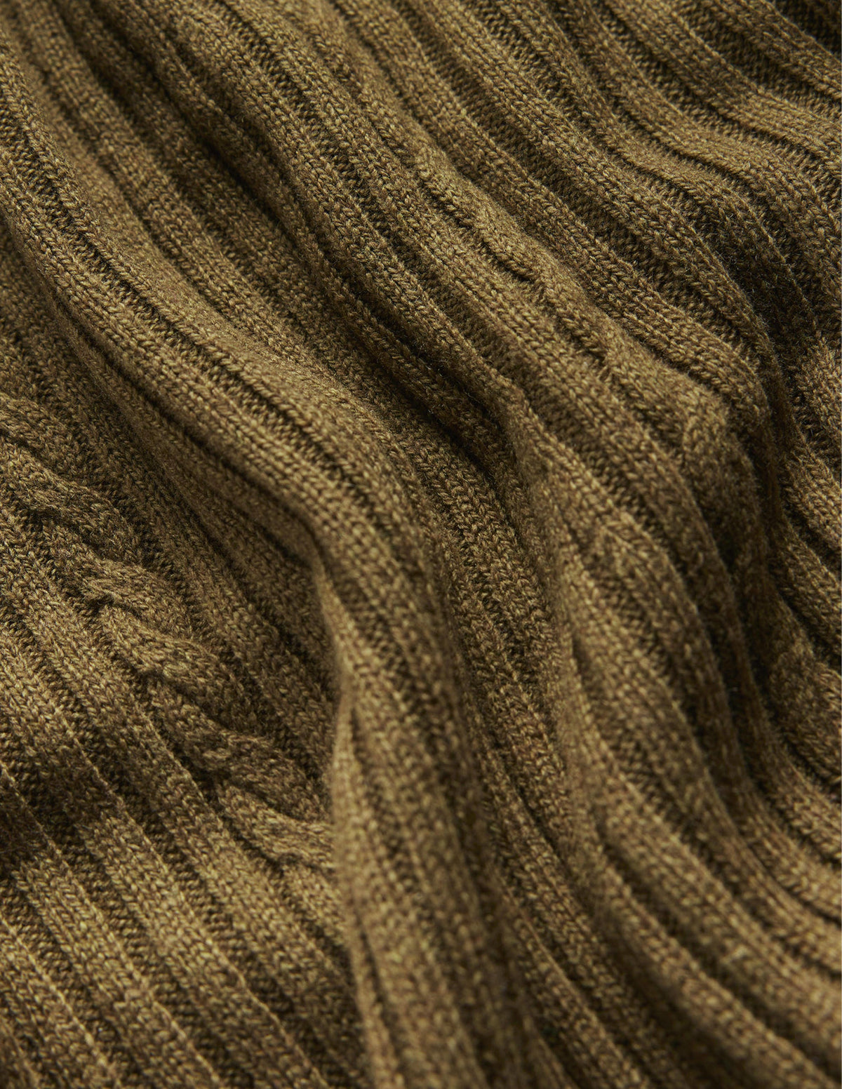 Tessa Knitted Dress-Dark Moss - Image 7