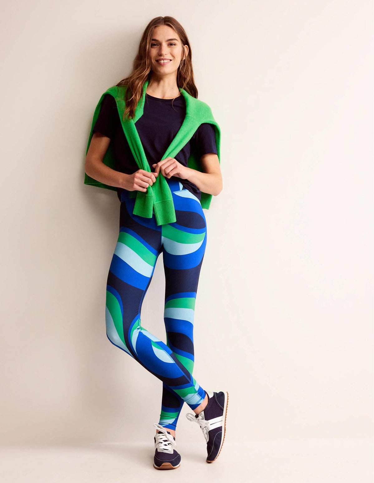 High Waisted Leggings-Surf The Web-1