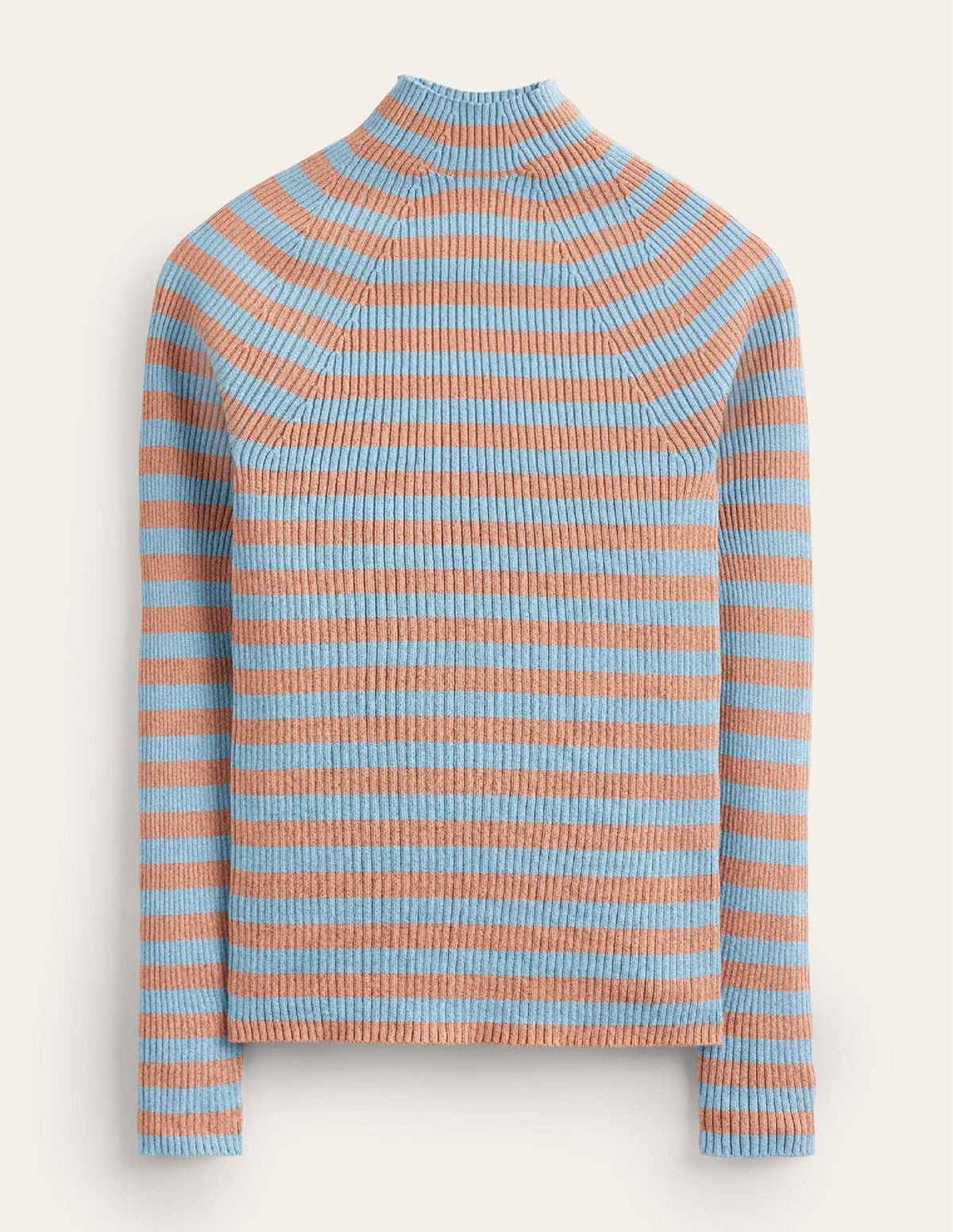 Matilda Sparkle Sweater-Light Blue and Copper - Image 5