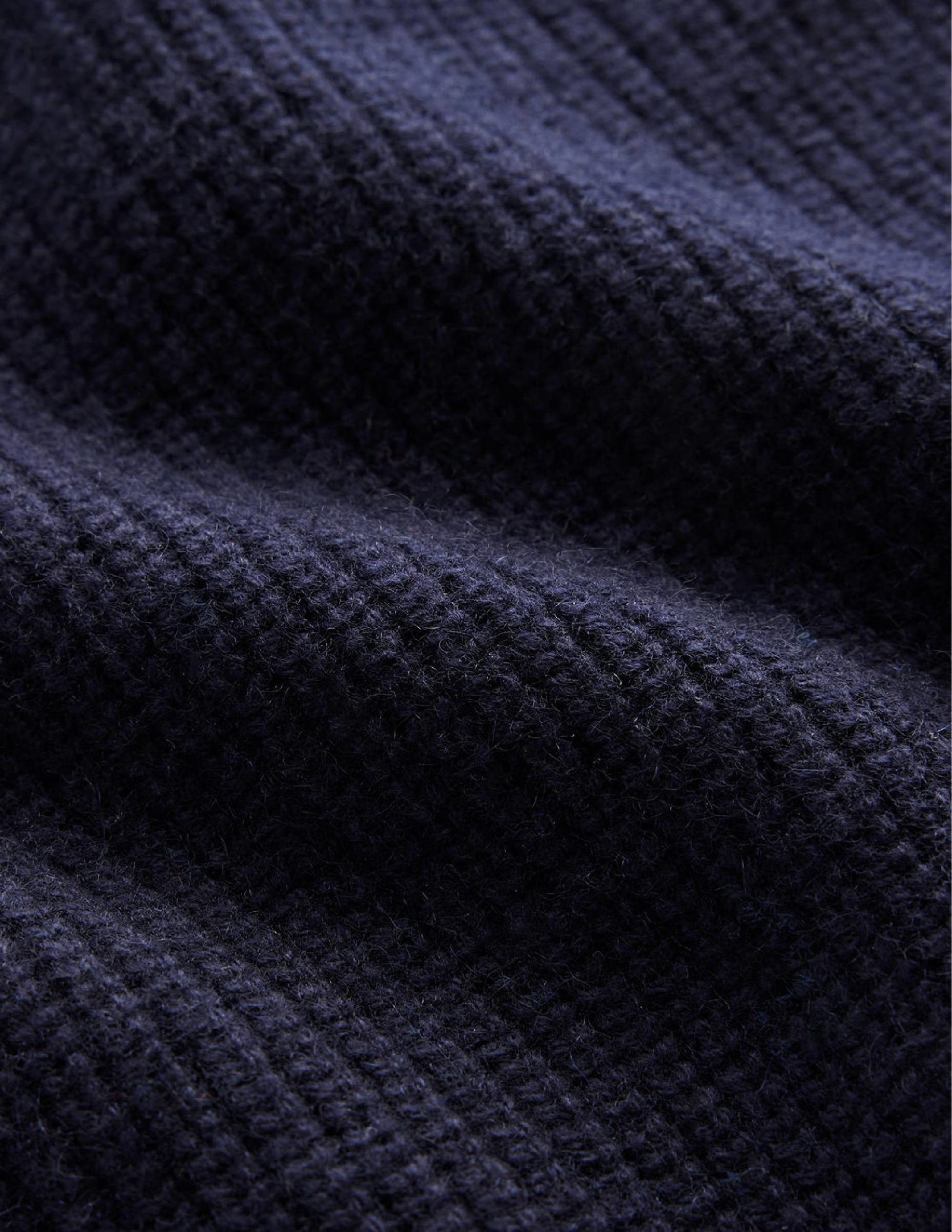 Key Hole Cashmere Sweater-Navy-6