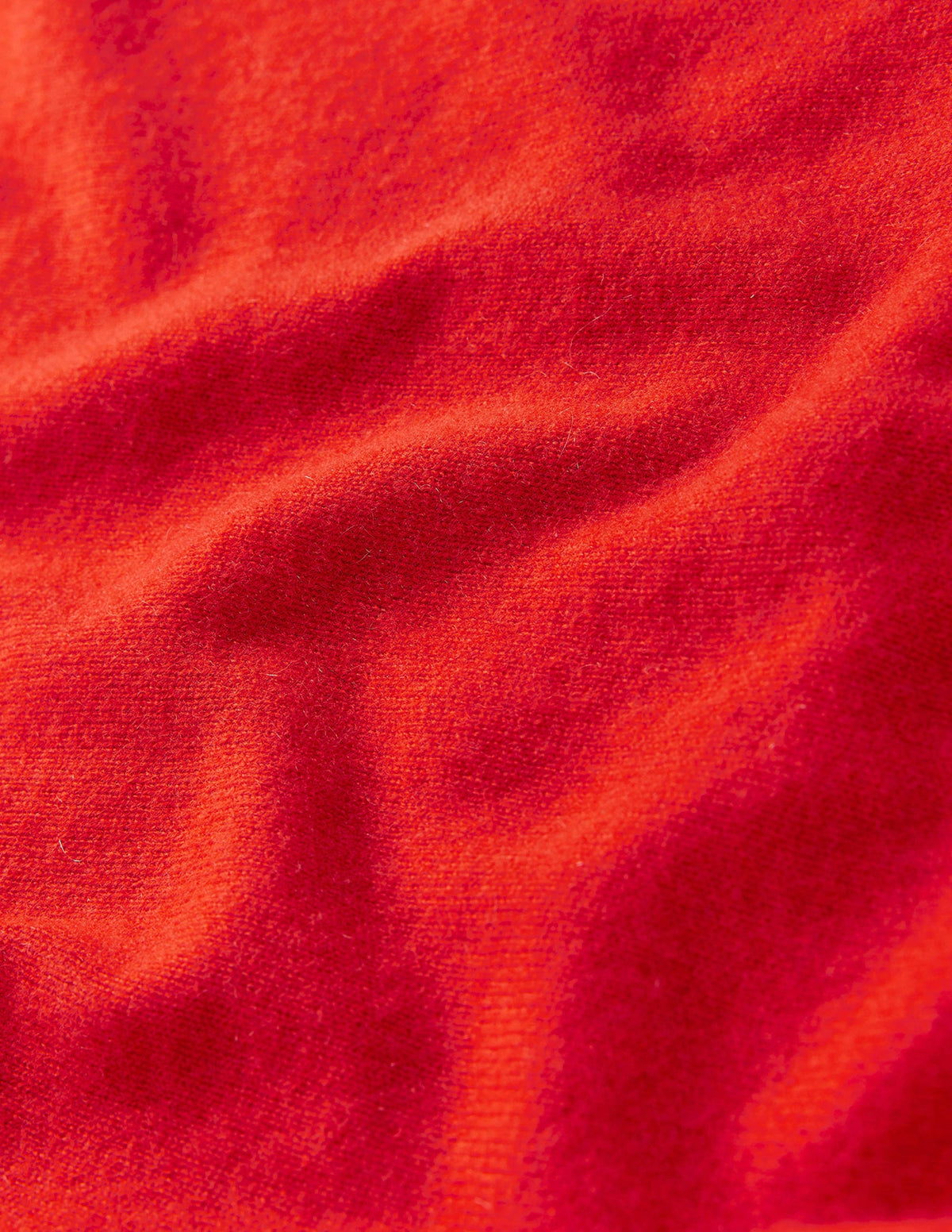 Eva Cashmere Crew Neck Sweater-Firecracker Red - Image 10