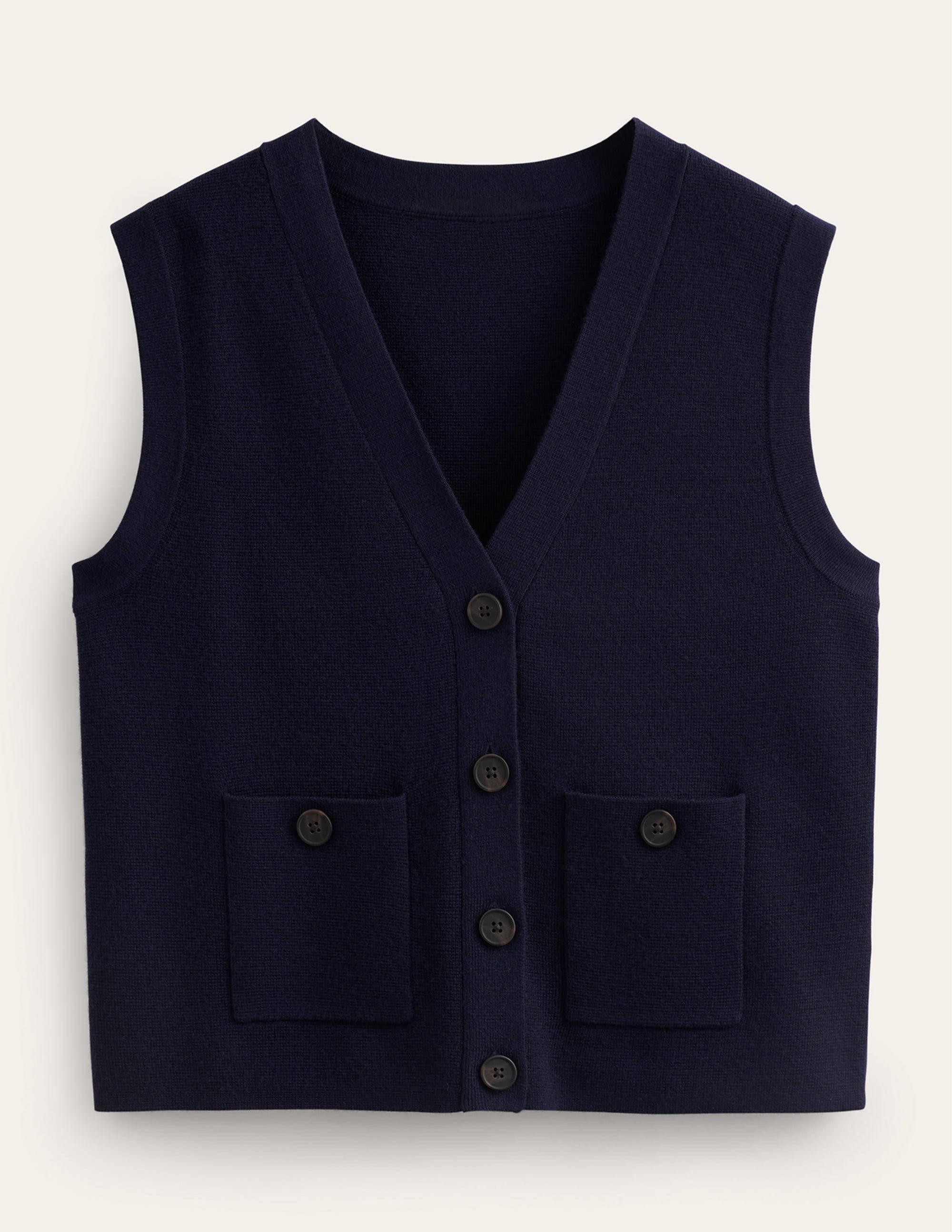 Cardigan Tank-Navy - Image 6