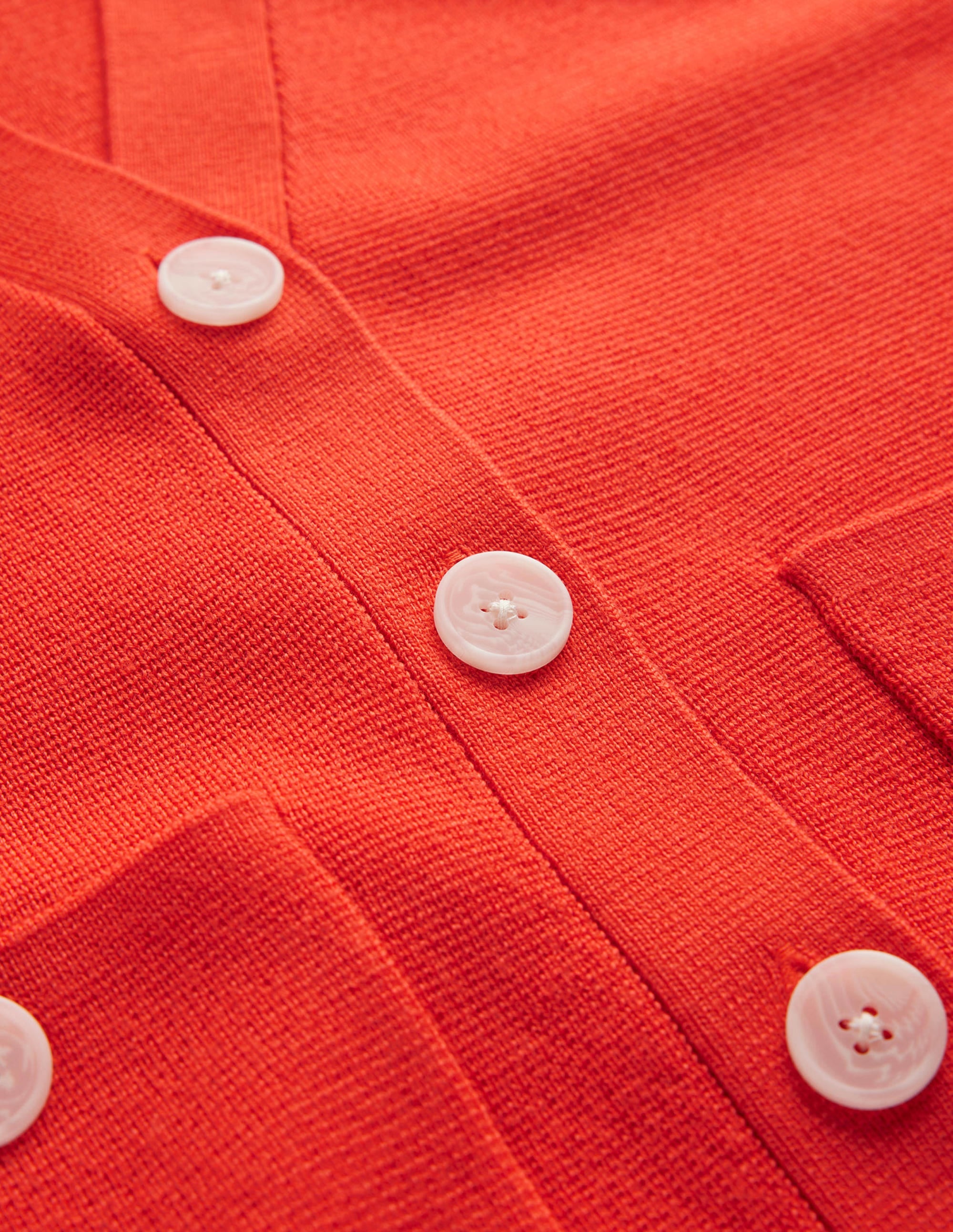 Cardigan Tank-Fiesta Orange - Image 6