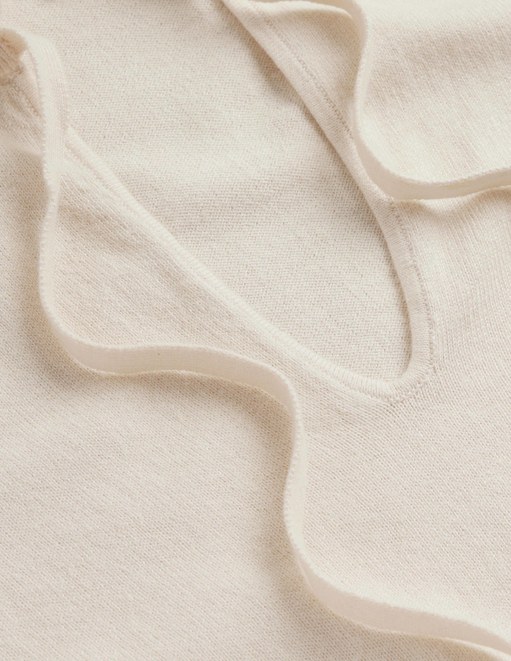 Ruffle Tie-Neck Sweater-Ivory-8