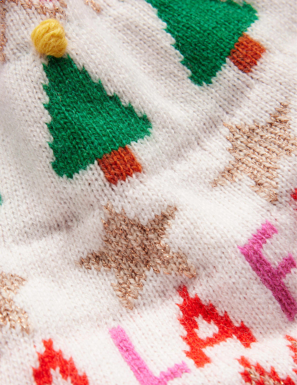 Edie Fair Isle Sweater-Vibrant Pink Fair Isle-9