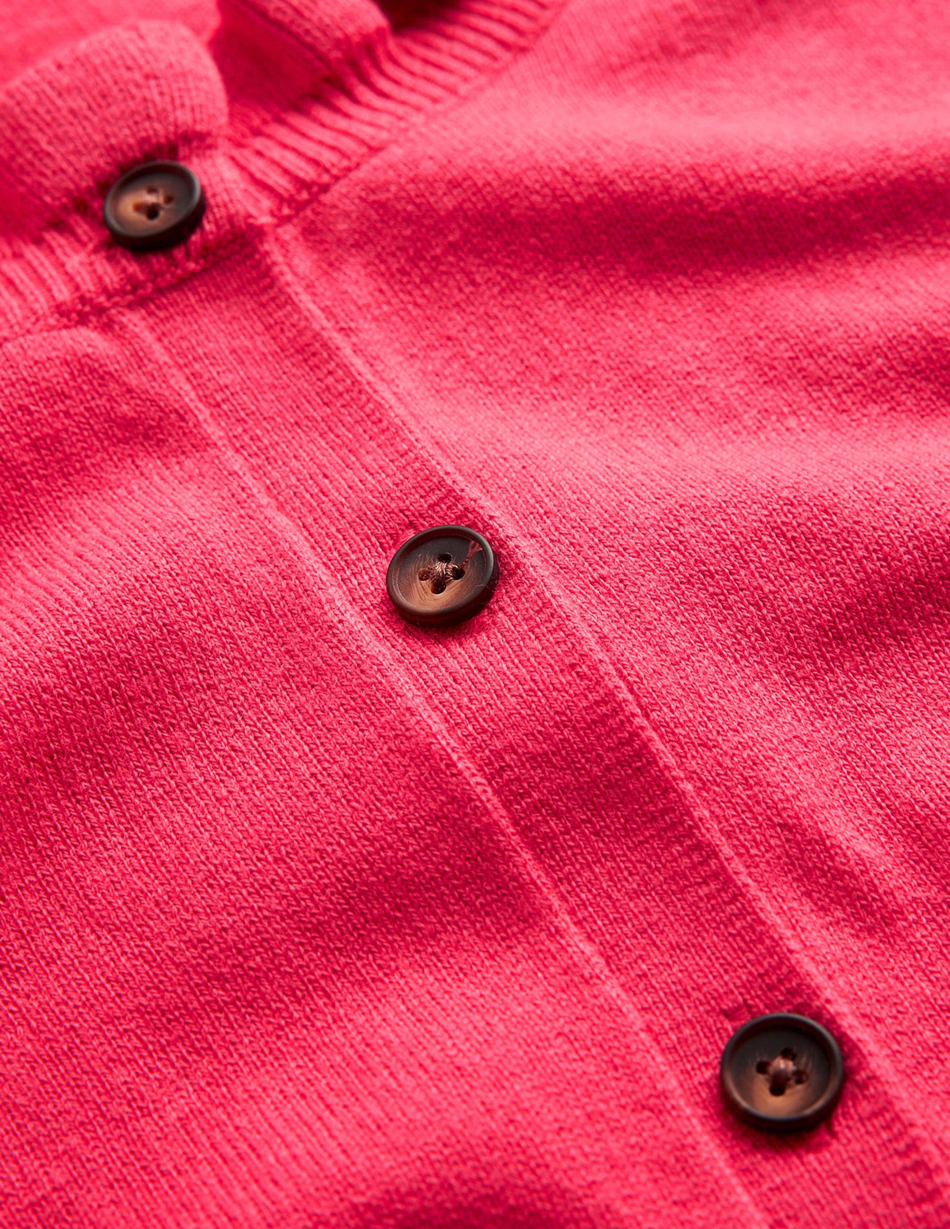 Ruffle-Neck Cardigan-Raspberry-7