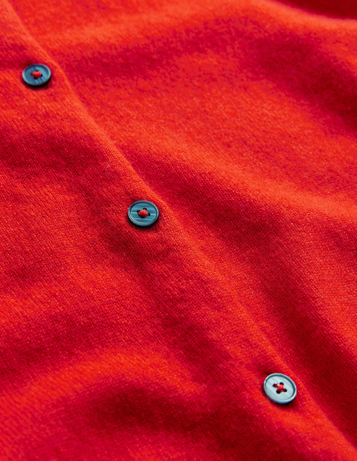 Eva Cashmere Crew Cardigan-Fiesta Orange - Image 7