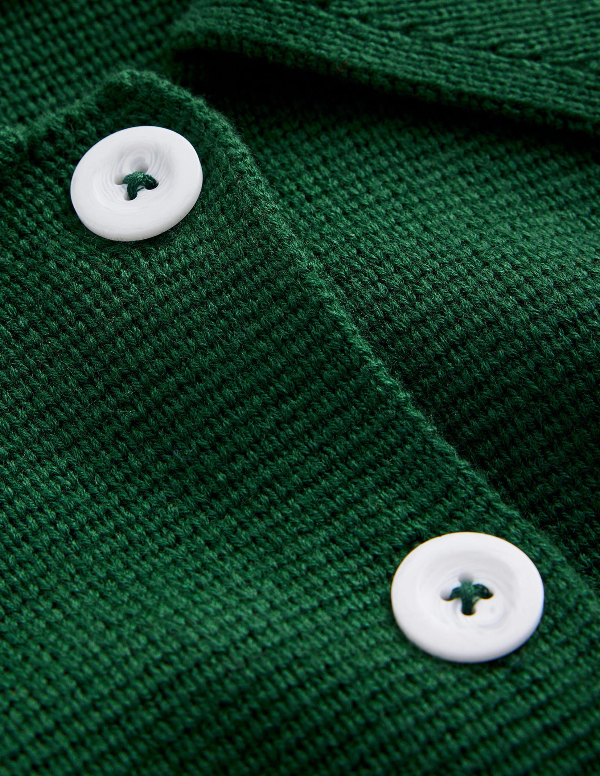 Emily Wool Blend Cardigan-Hunter Green-6