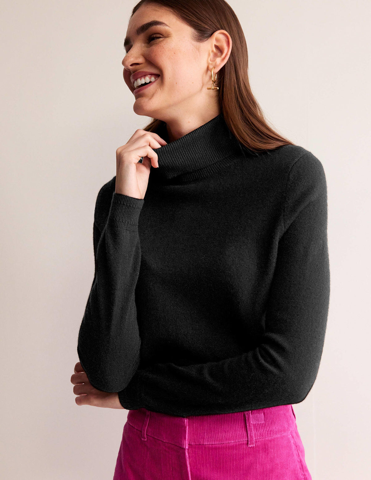 Eva Cashmere Sweater-Black-4