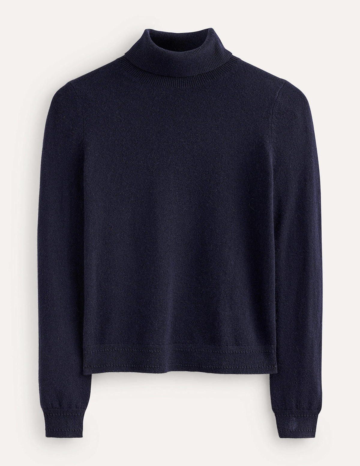 Eva Cashmere Sweater-Navy - Image 5