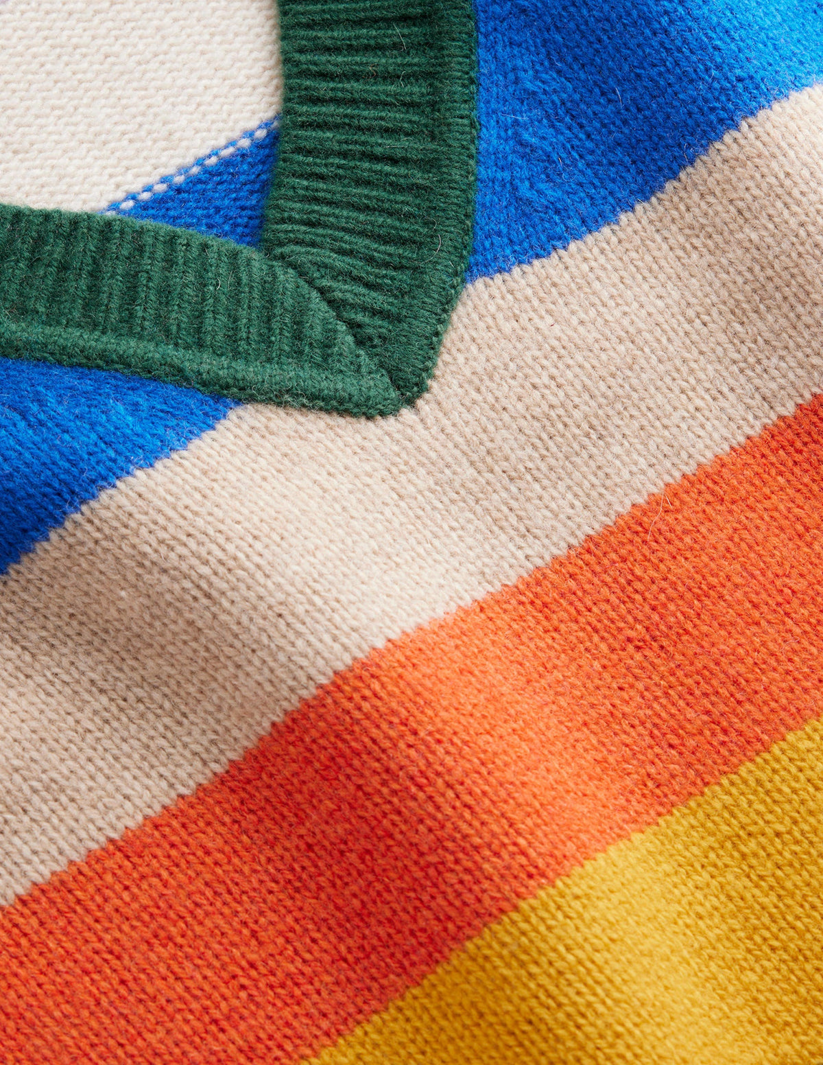 Olivia Merino Vest-Rainbow Multistripe-6