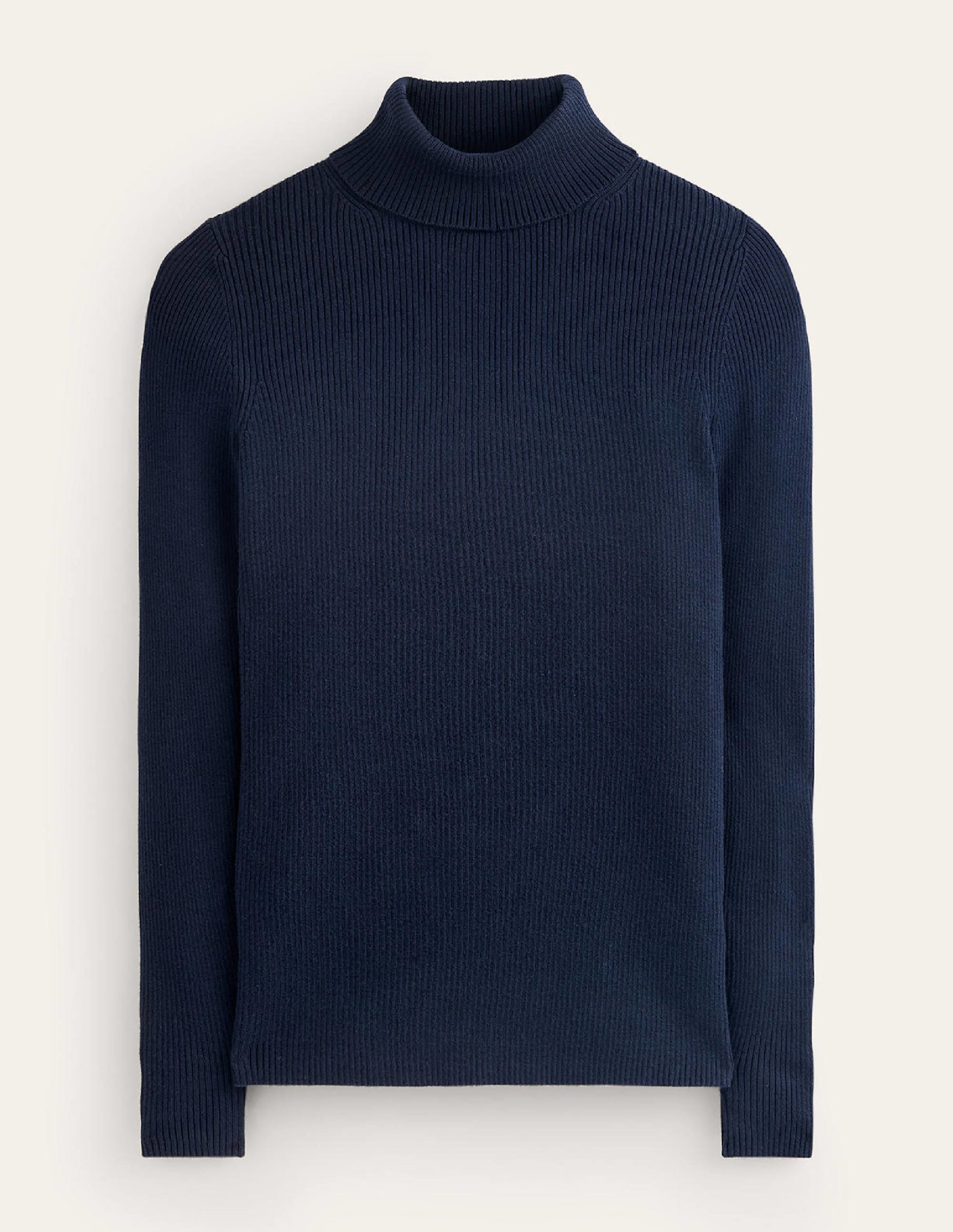 Catriona Roll Neck Sweater-Navy - Image 7