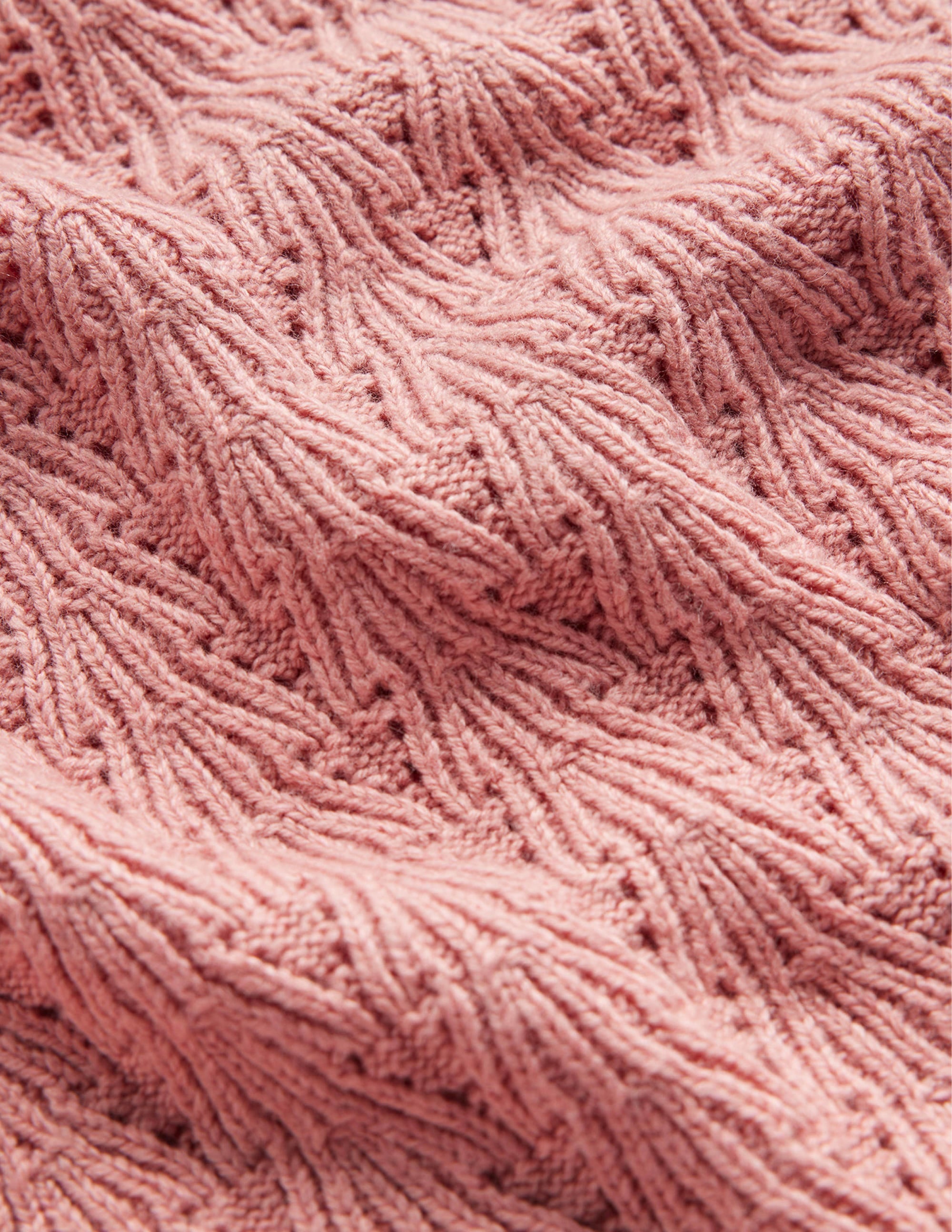 Pointelle Stitch Sweater-Rosetta Blush - Image 7