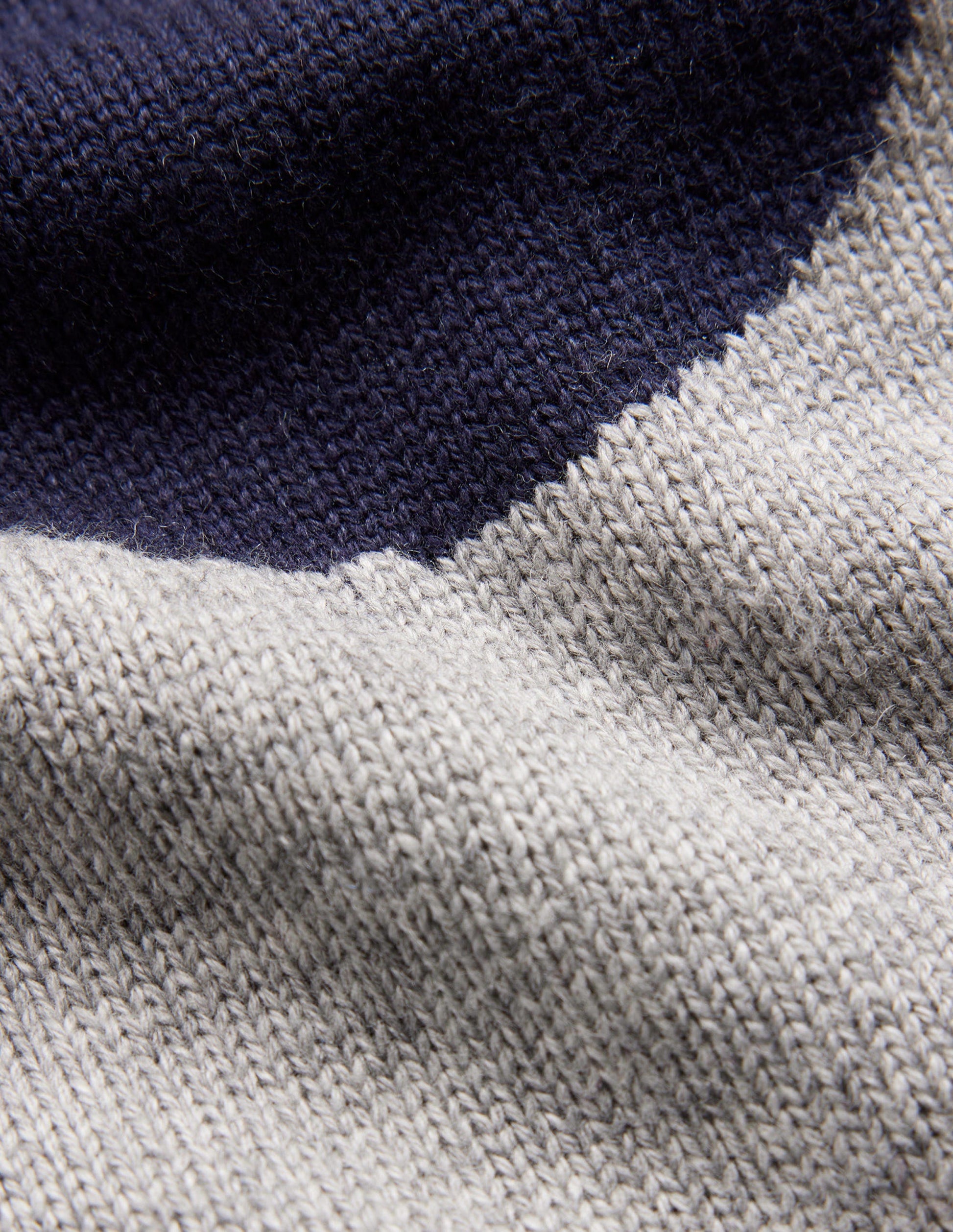 Intarsia Spot Sweater-Grey Melange, Navy Spot-6