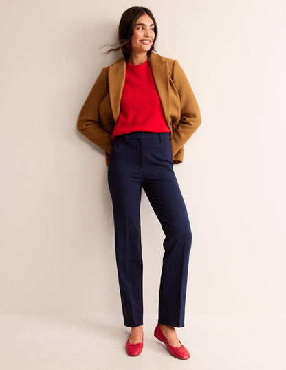 Pimlico Ponte Pants-Navy