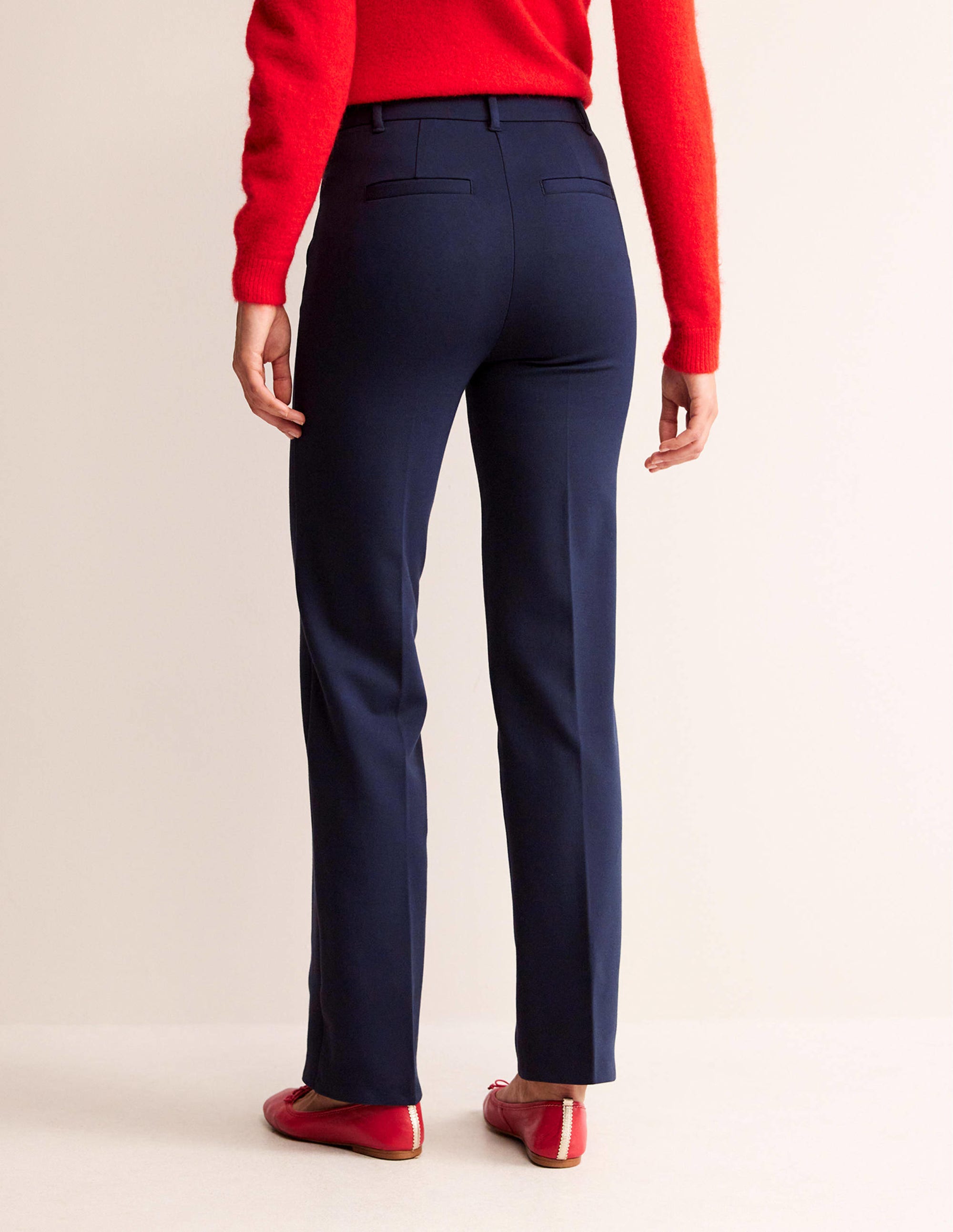 Pimlico Ponte Pants-Navy - Image 3