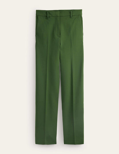 Pimlico Ponte Pants-Winter Green-5