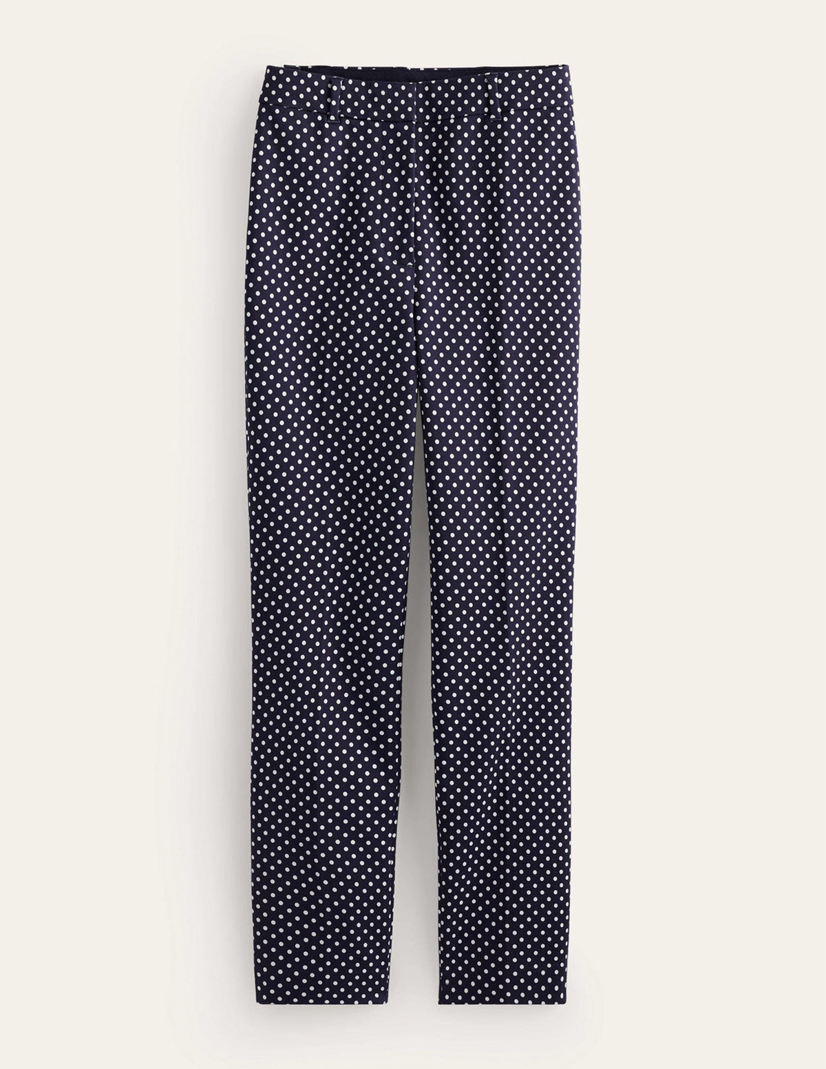 Highgate Printed Pants-French Navy, Dotty - Image 6