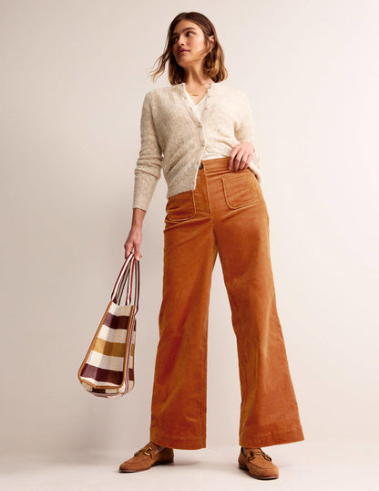 Westbourne Corduroy Pants-Pumpkin