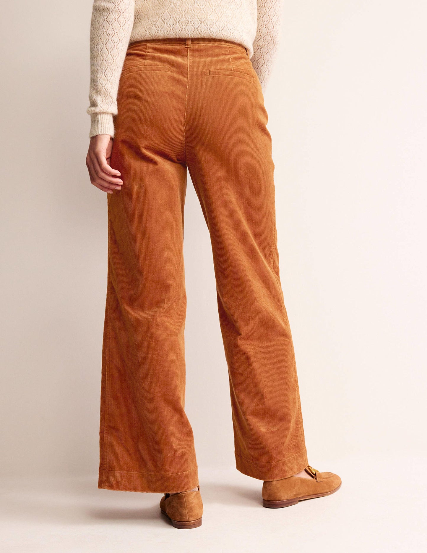 Westbourne Corduroy Pants-Pumpkin