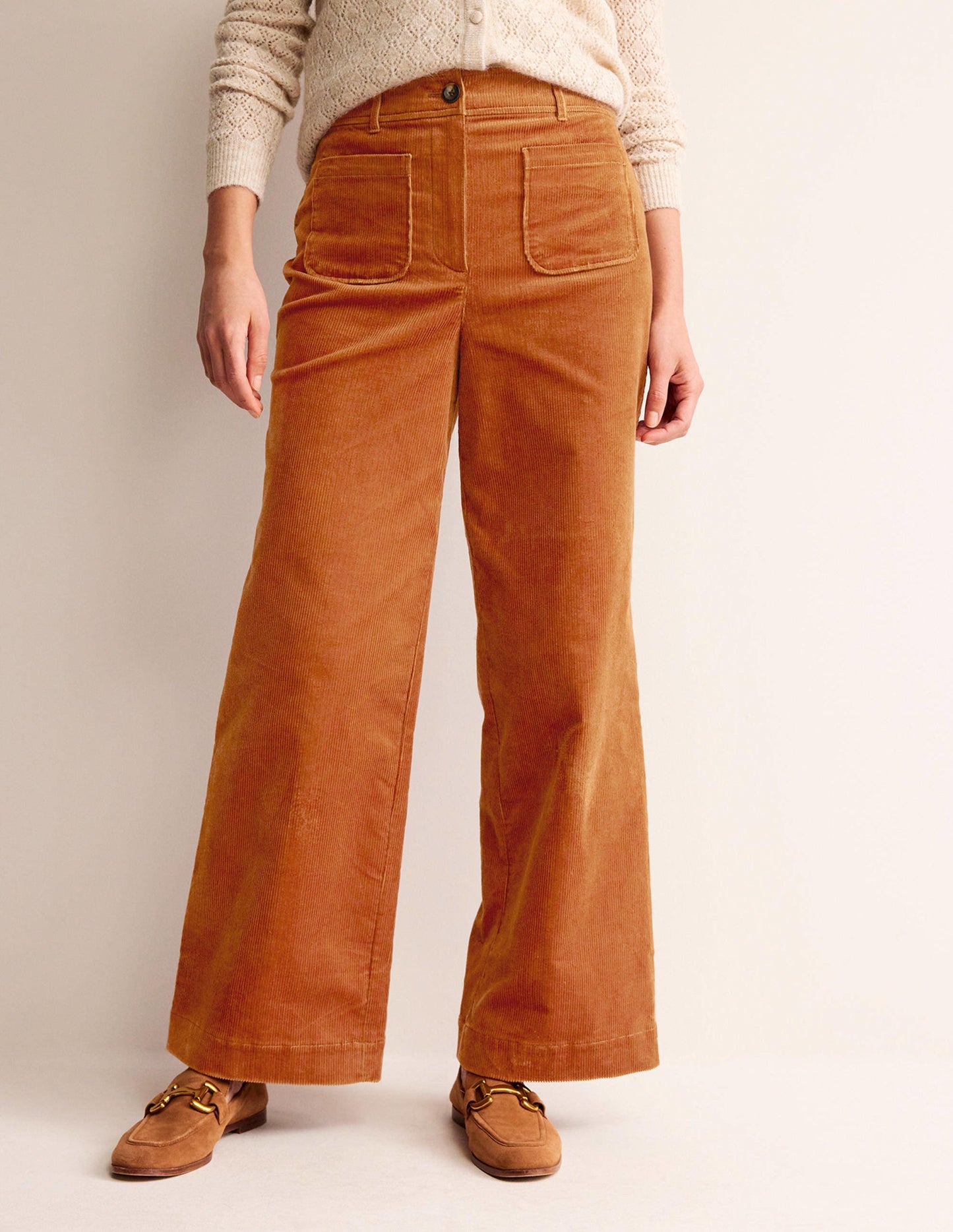 Westbourne Corduroy Pants-Pumpkin