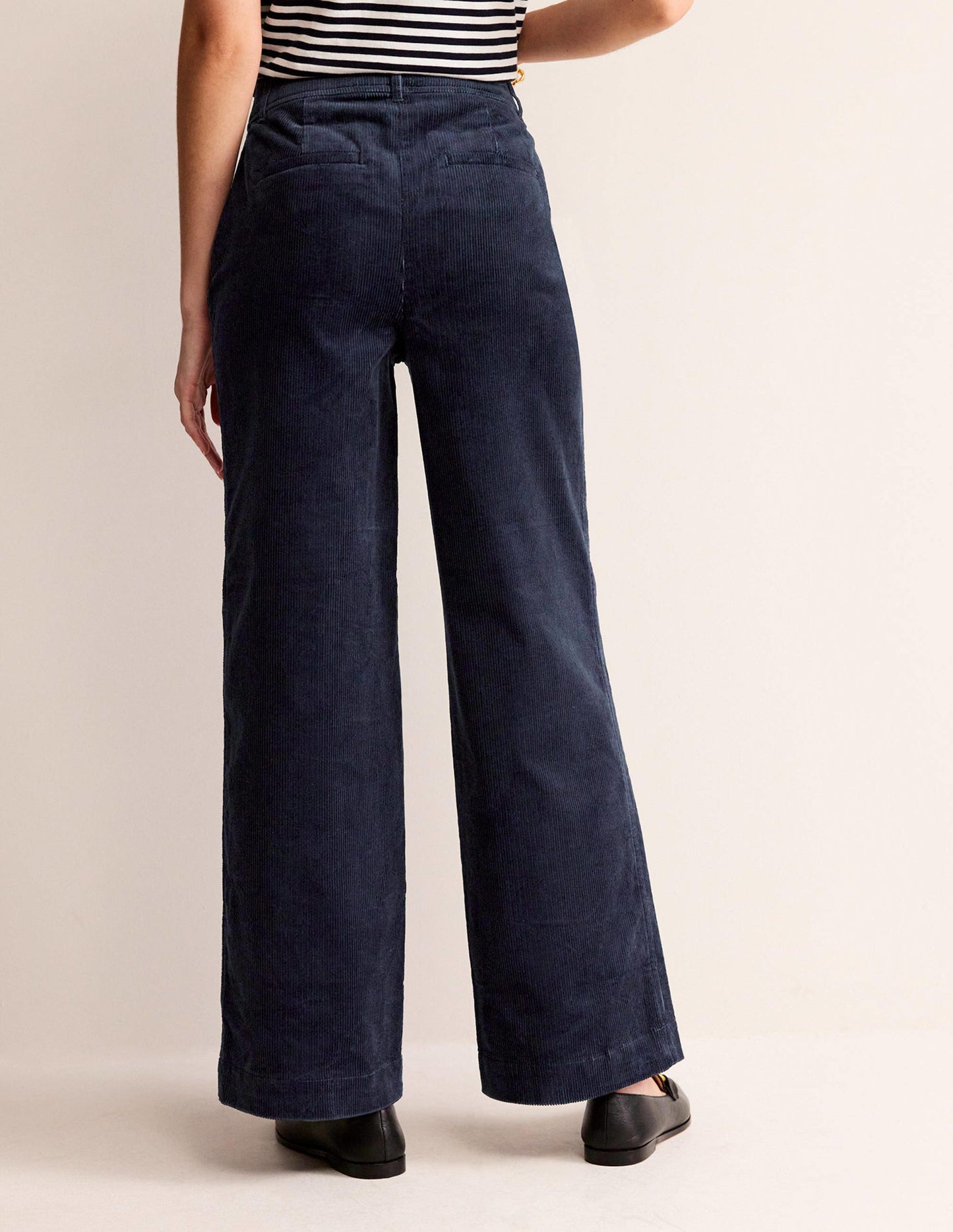 Westbourne Corduroy Pants-Navy