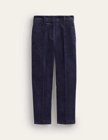 Kew Cord Pants-Navy