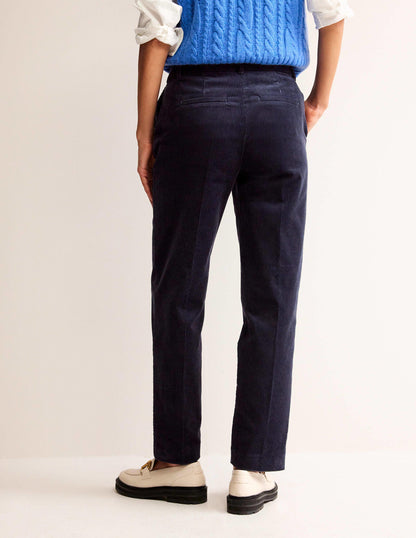 Kew Cord Pants-Navy