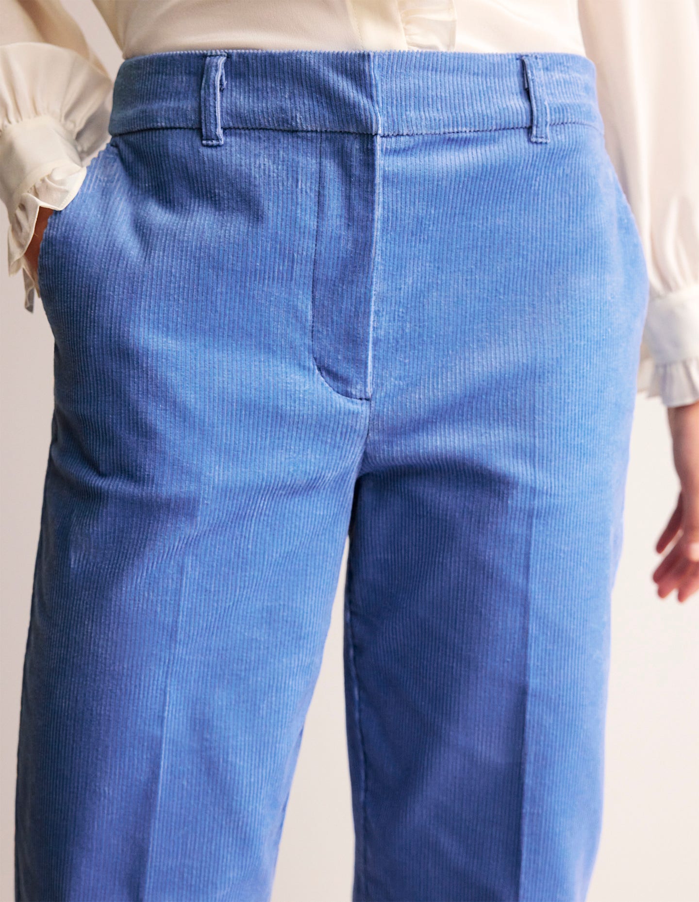 Kew Cord Pants-Marina
