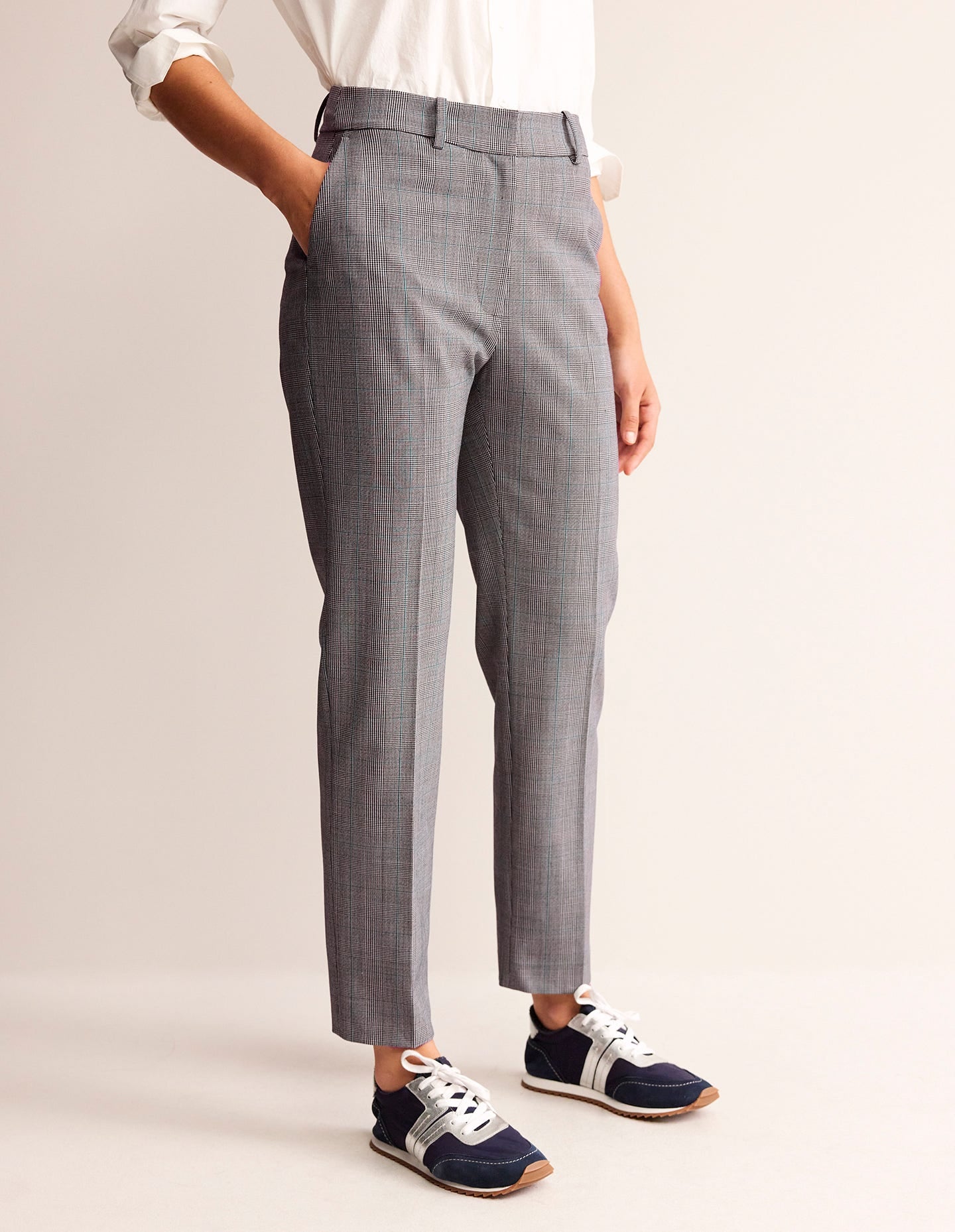 Kew Wool-Twill Pants-Ivory, Charcoal and Blue Pow-4