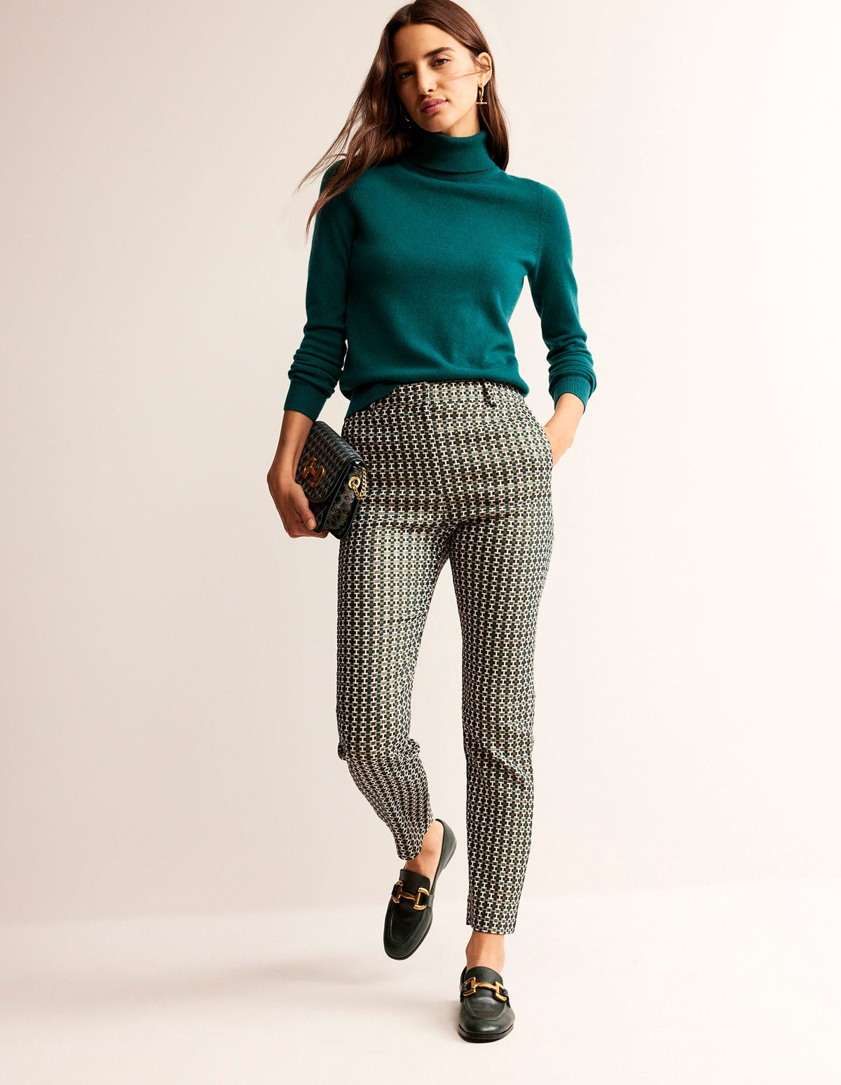 Highgate Jacquard Pants-Jacquard - Image 1
