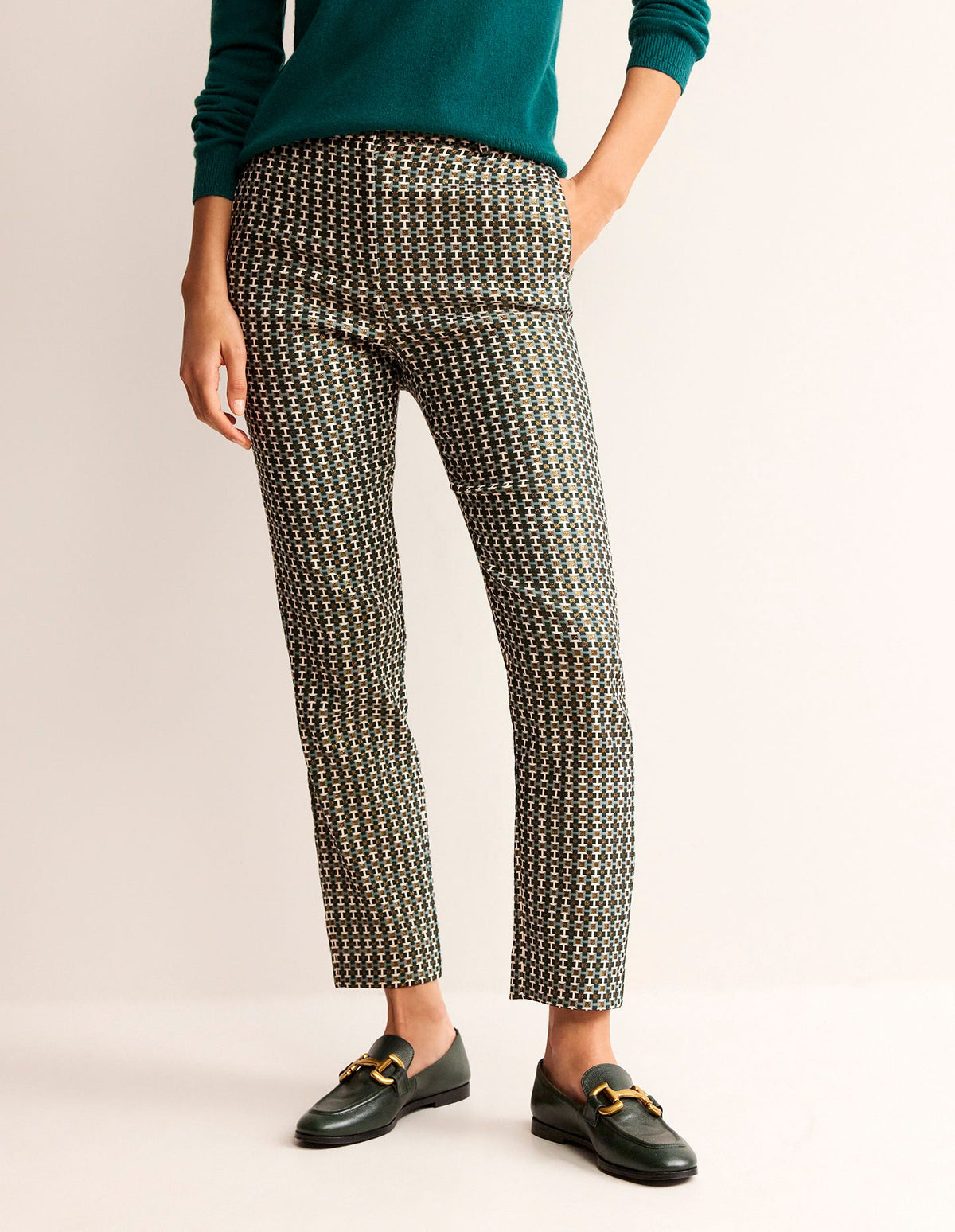 Highgate Jacquard Pants-Jacquard - Image 4