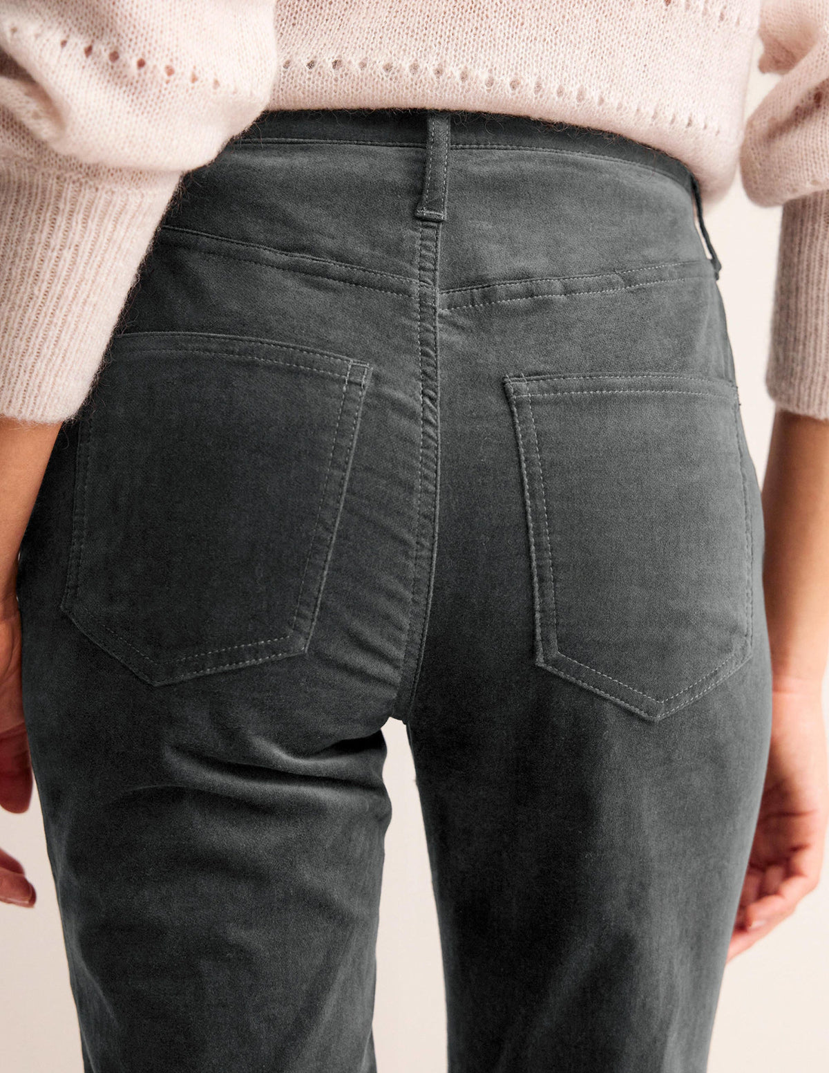Velveteen 5 Pocket Jeans-Asphalt - Image 2