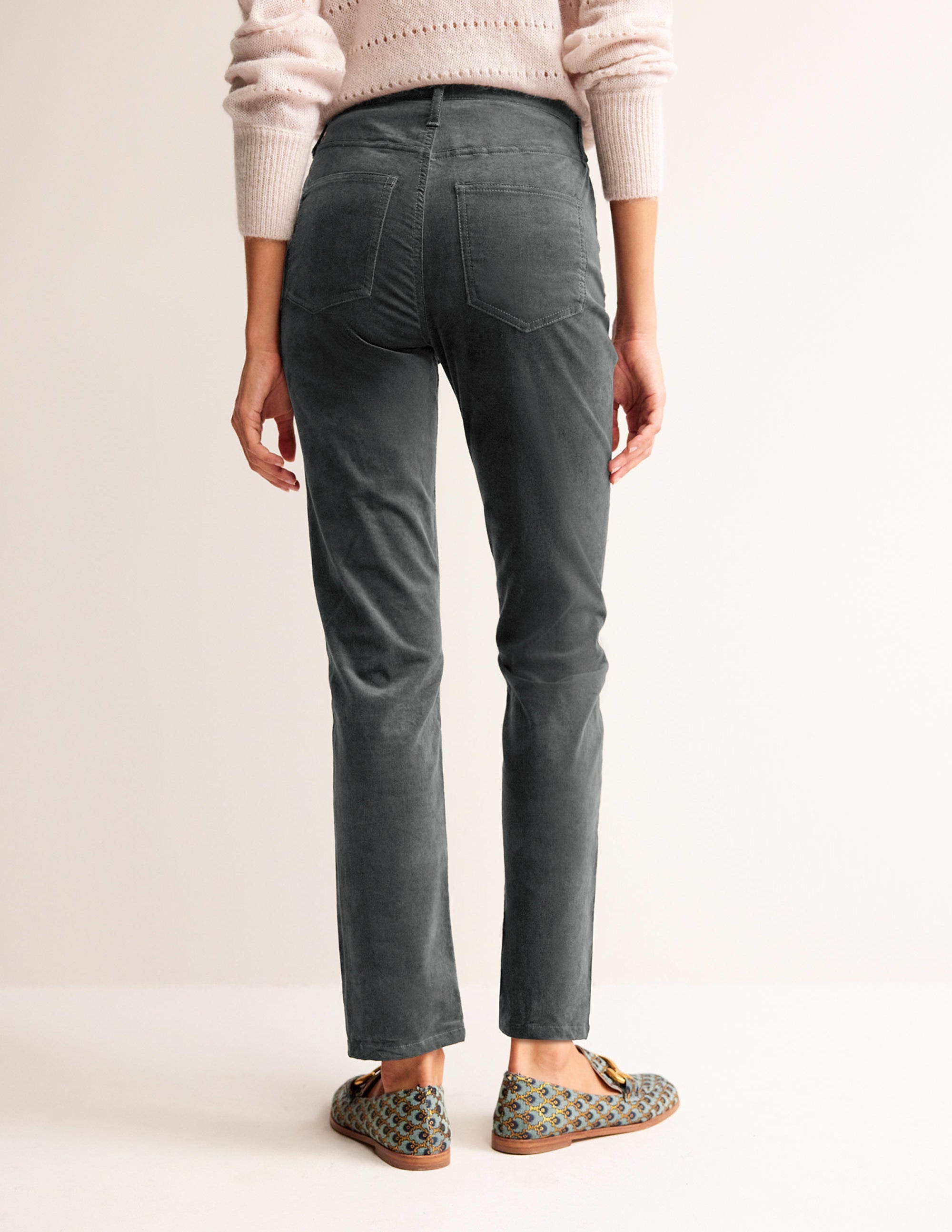 Velveteen 5 Pocket Jeans-Asphalt - Image 3