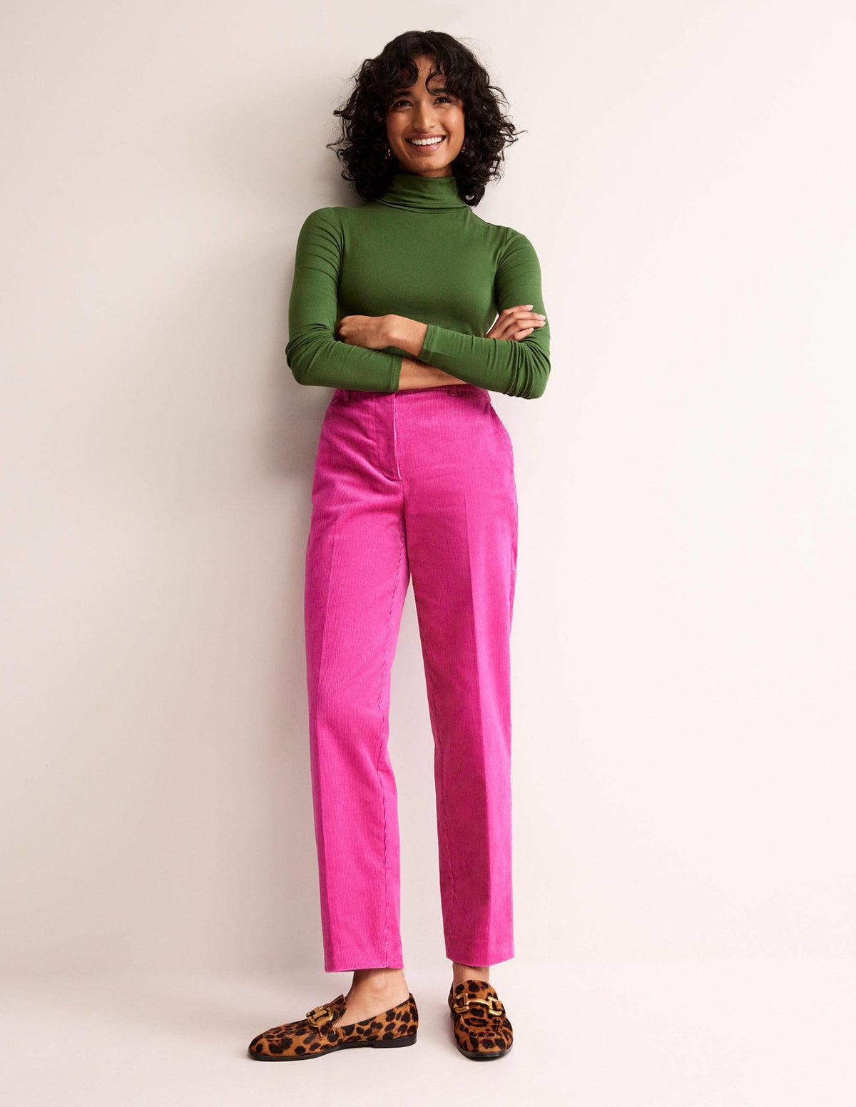 Polly Jersey Top-Winter Green-4