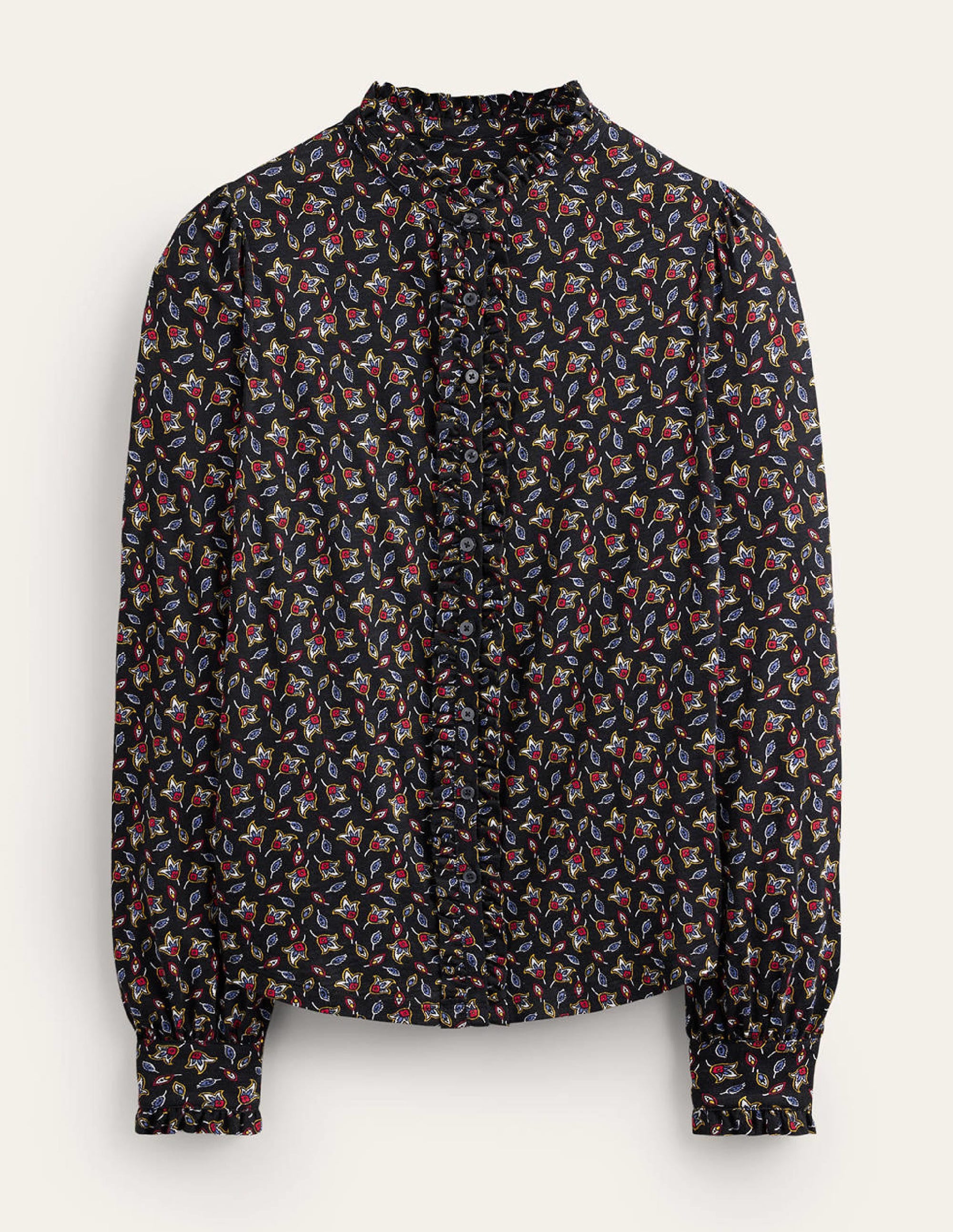Caroline Jersey Shirt-Multi, Tulip Bud - Image 6