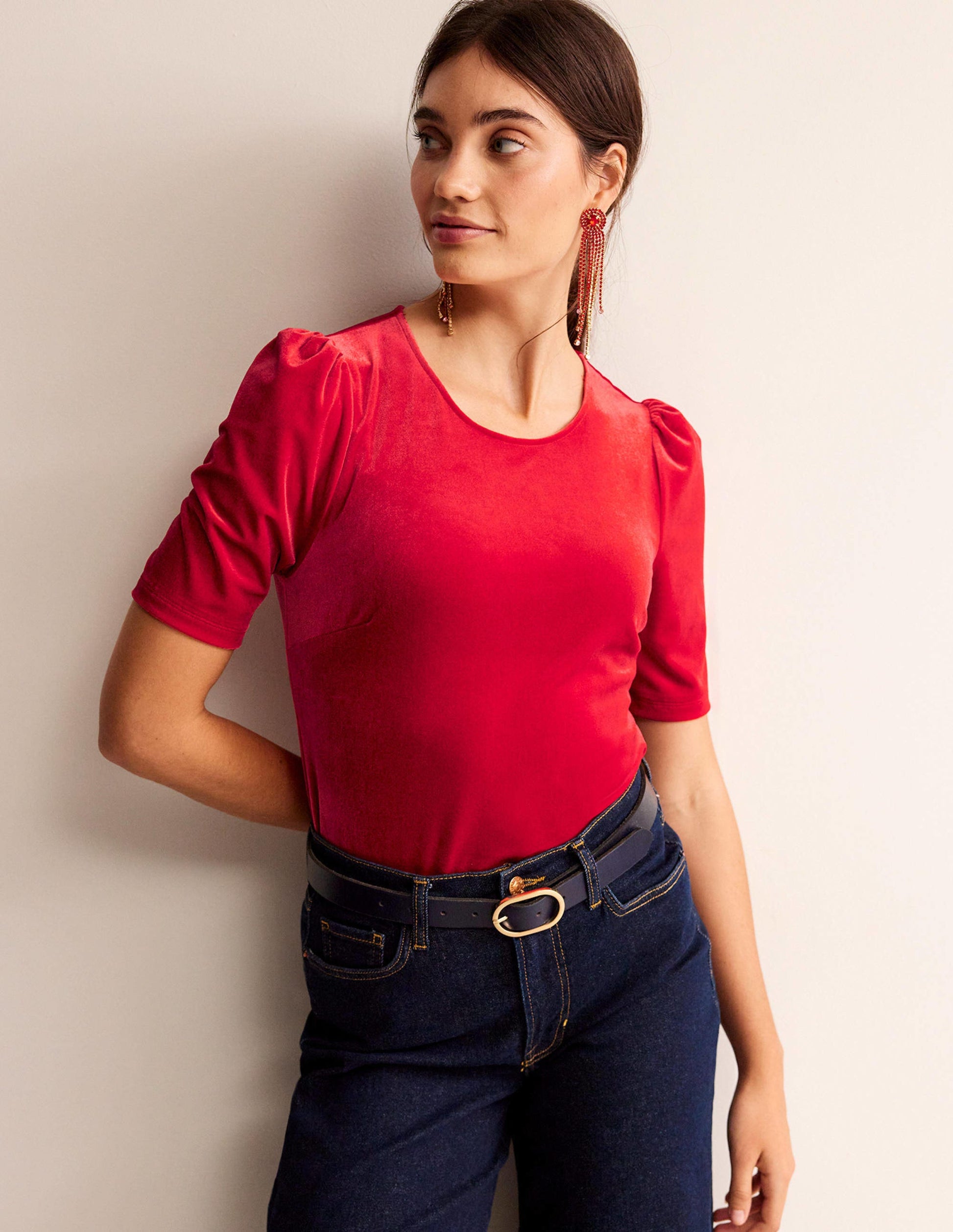 Velvet Party T-shirt-Salsa-1