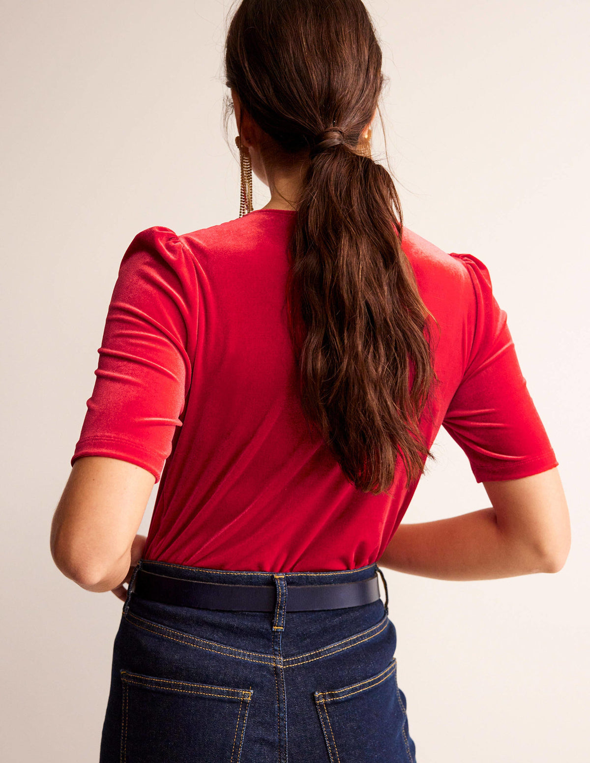 Velvet Party T-shirt-Salsa - Image 3