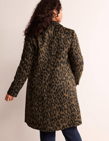 Canterbury Interest Coat-Leopard