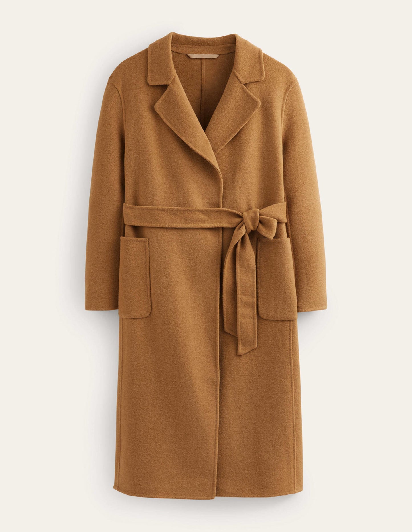 Bristol Wool-Blend Coat-Camel