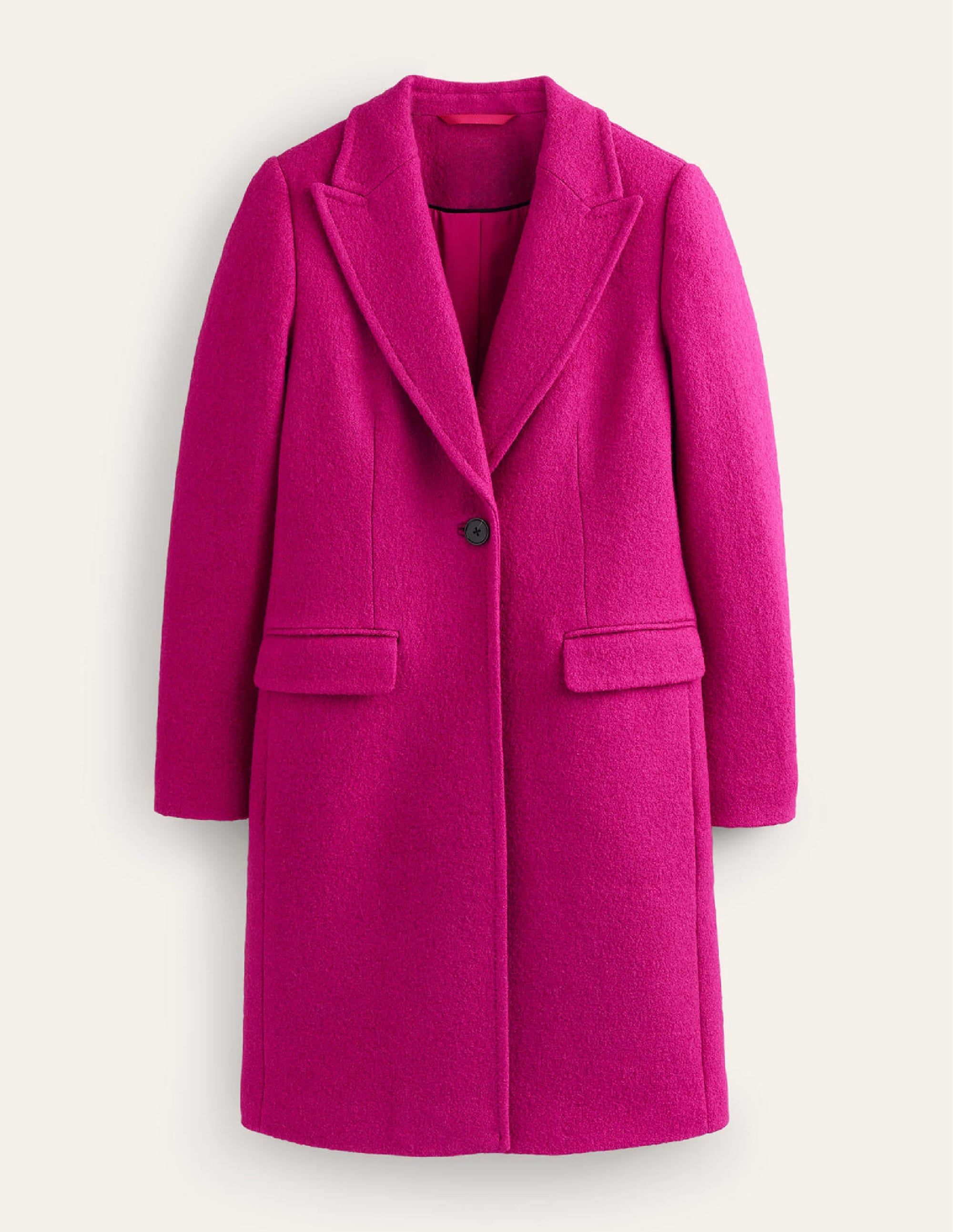 Canterbury Textured Coat-Magenta - Image 9