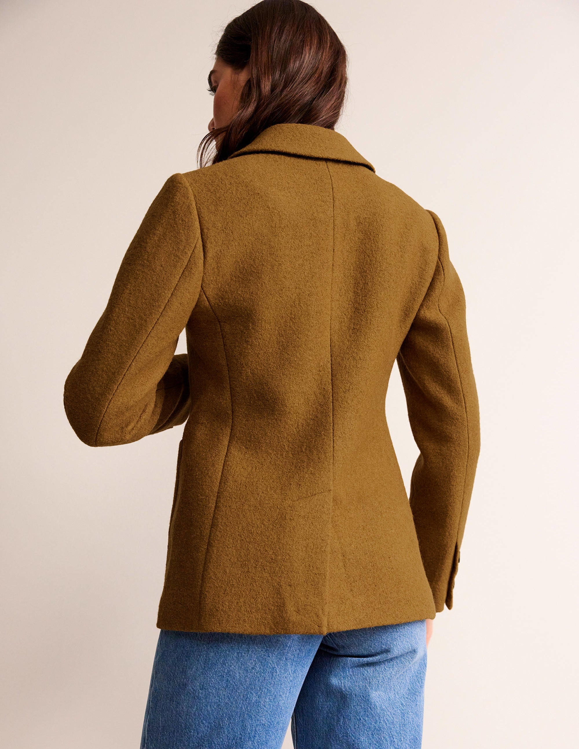 The Marylebone Textured Blazer-Camel - Image 3