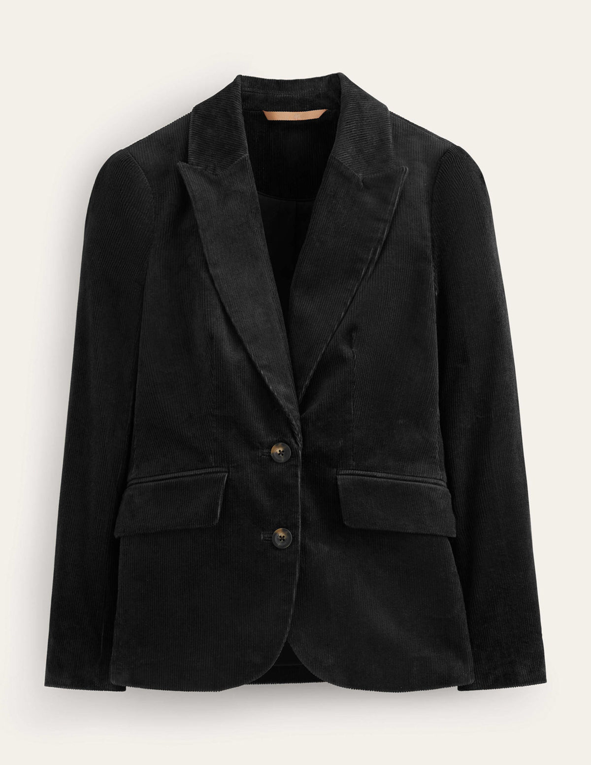 The Marylebone Cord Blazer-Black - Image 7