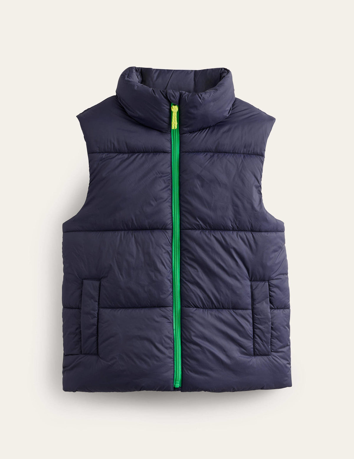 Fife Quilted Vest-Navy - Image 6