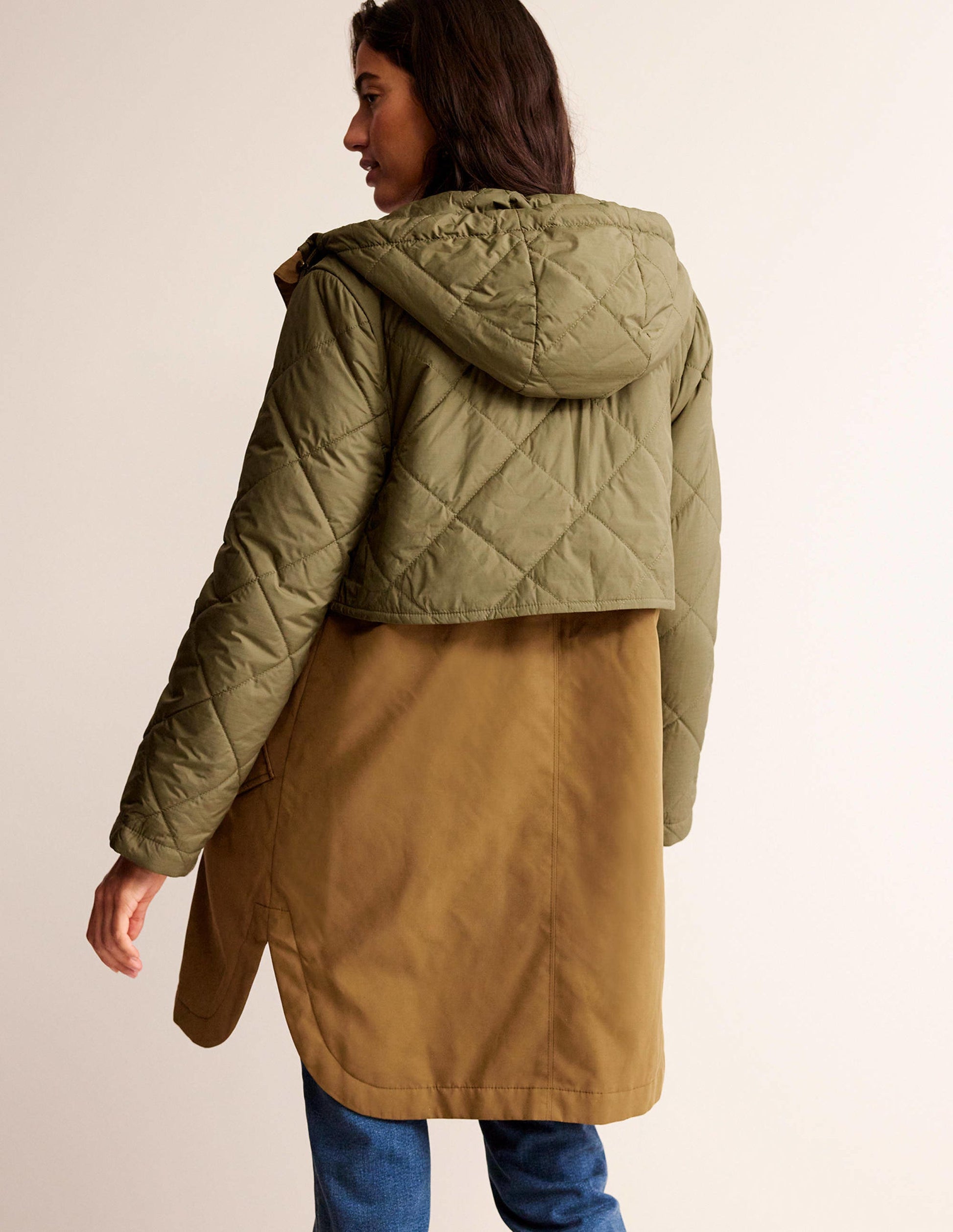 Quilted Parka-Khaki-4
