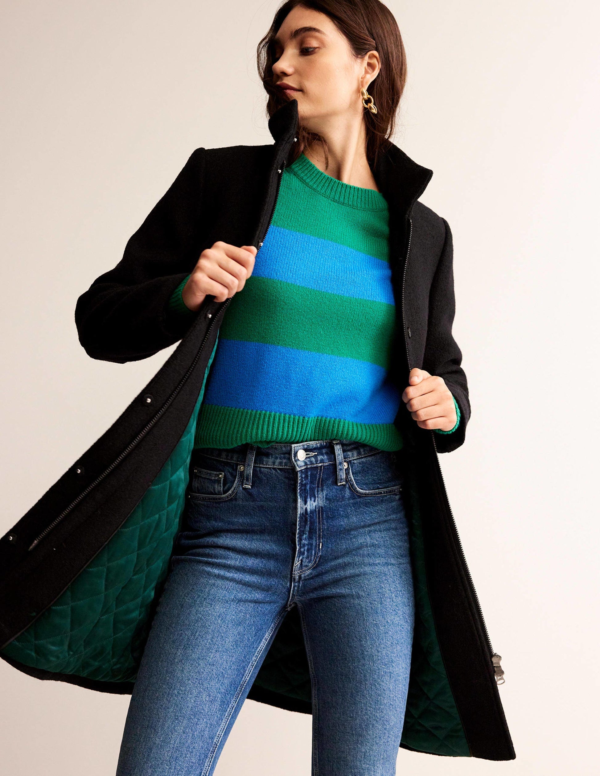Winchester Textured Coat-Black-5