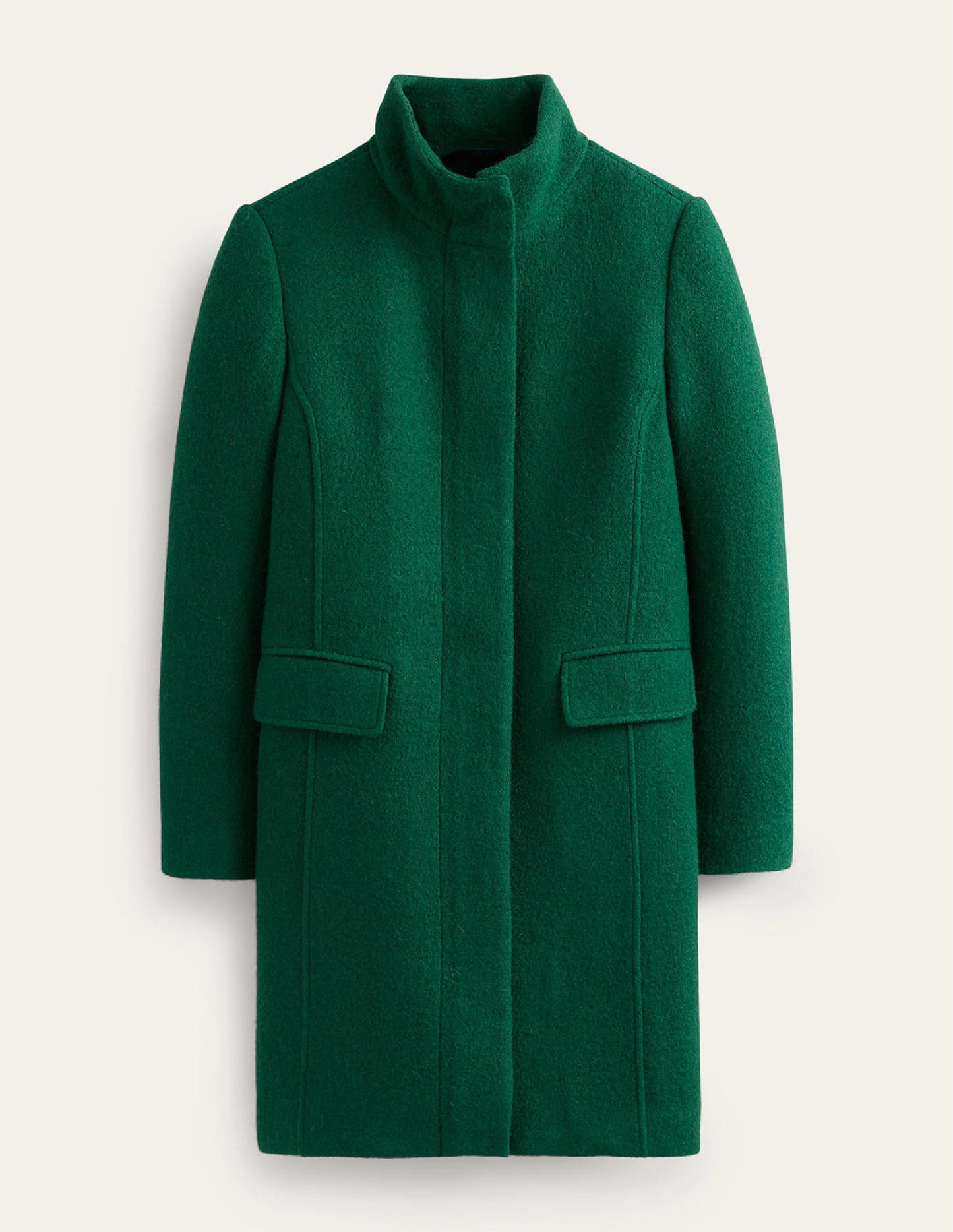 Winchester Textured Coat-Emerald Night