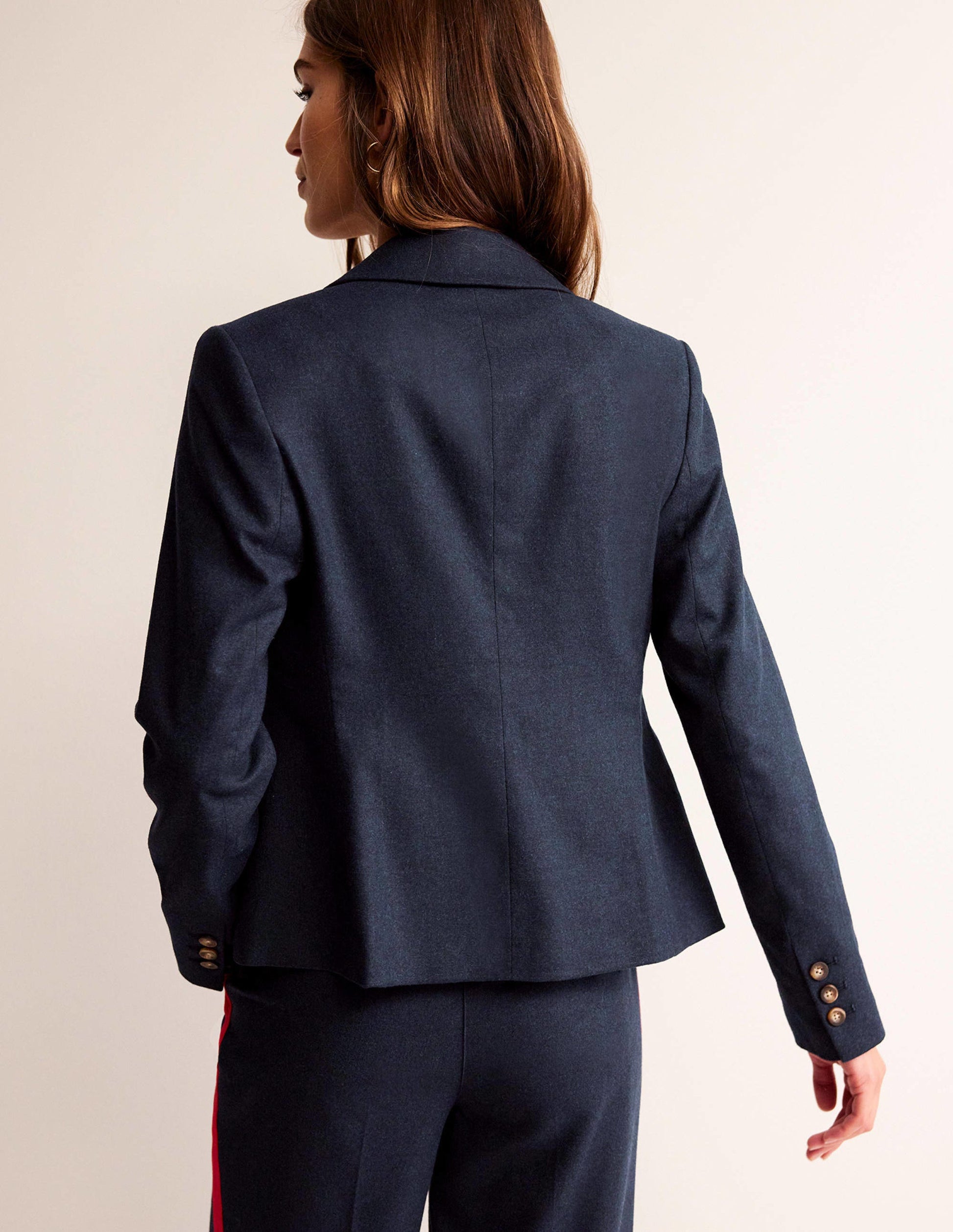 Canonbury Wool Blazer-Navy-3