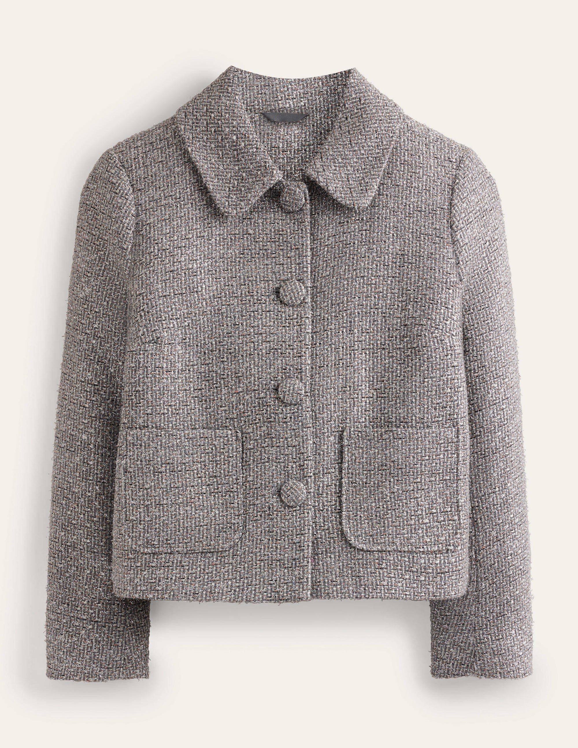 Rye Metallic Jacket-Silver Metallic - Image 5