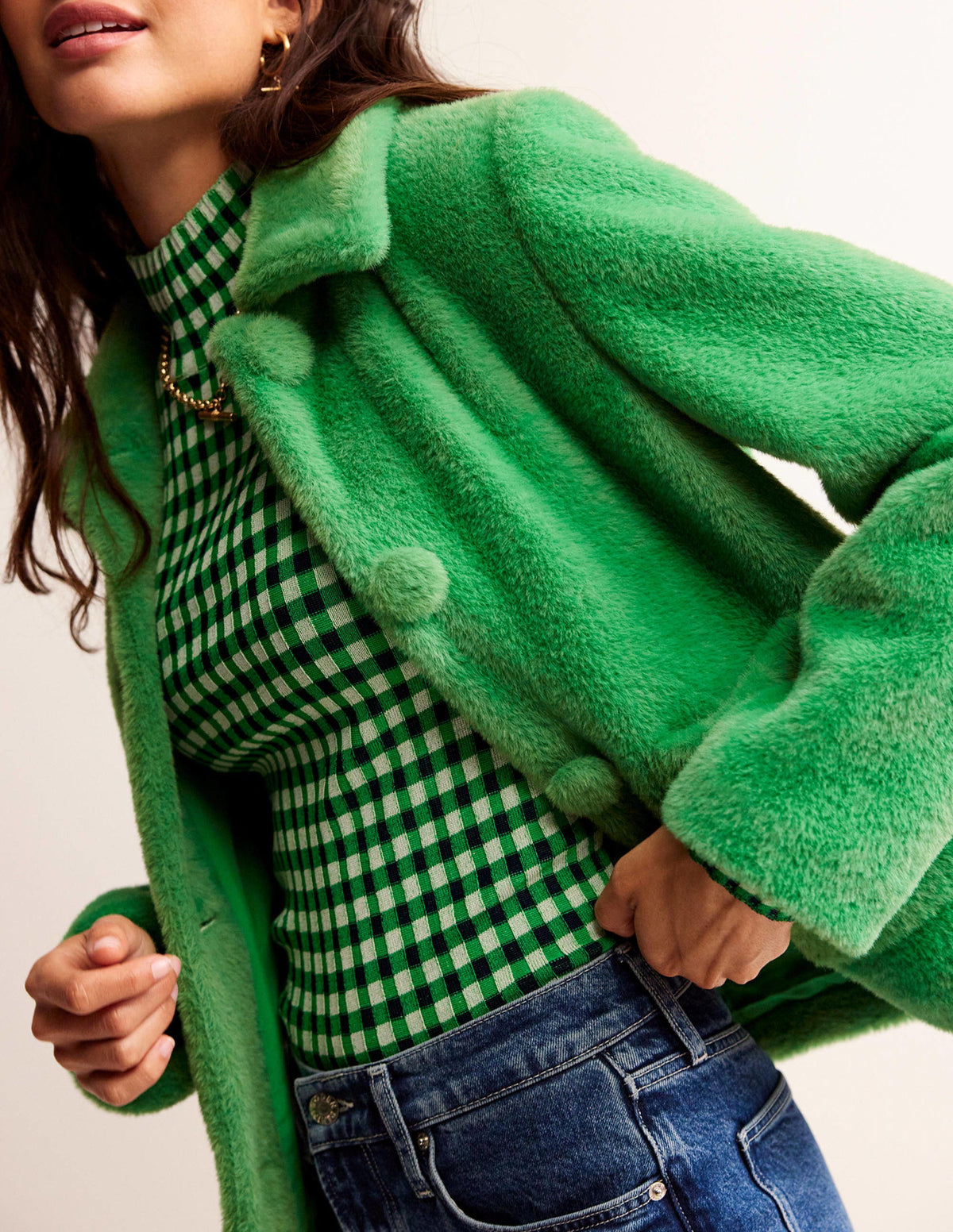 York Faux-Fur Coat-Veridian Green-2